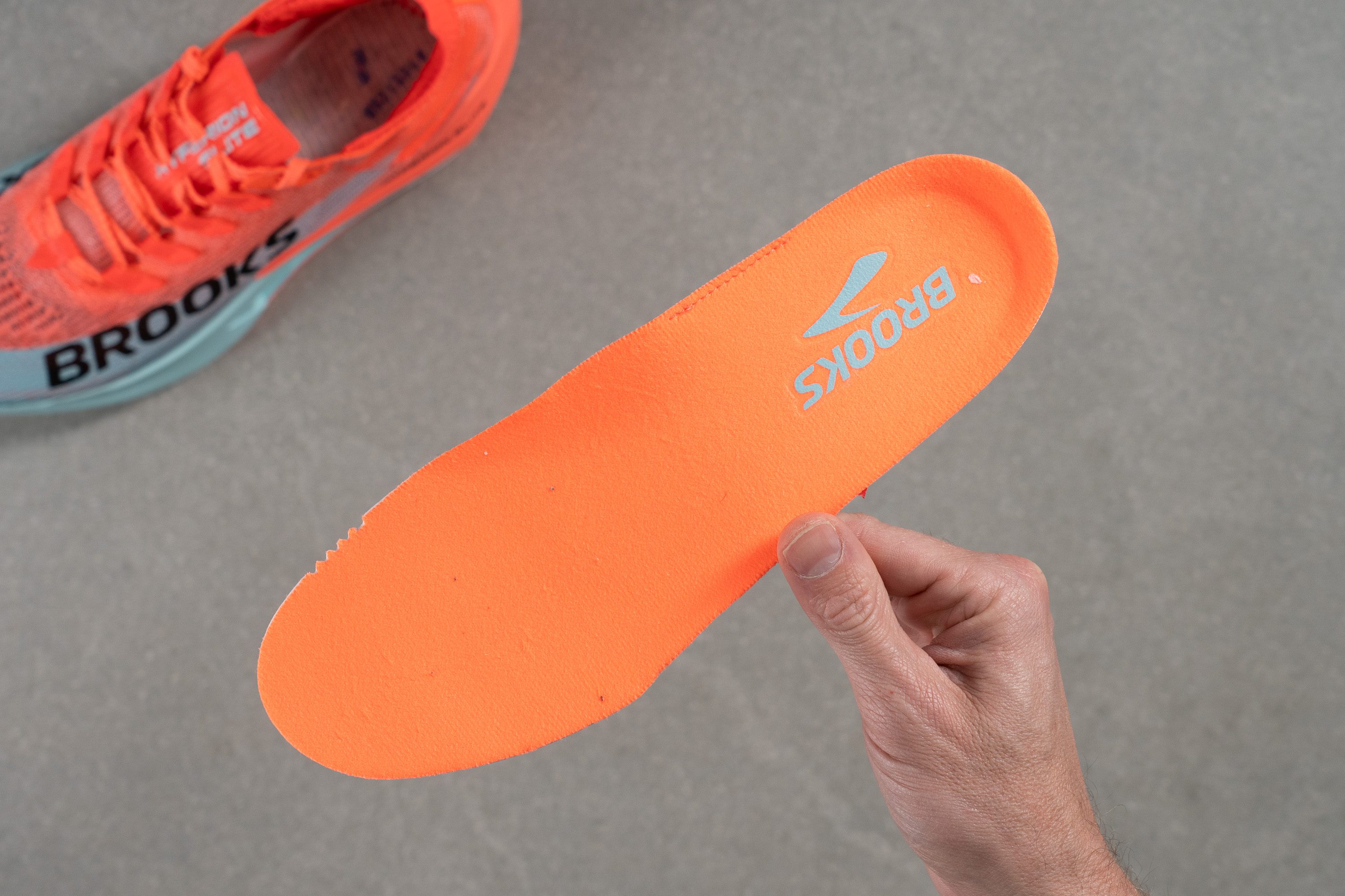 Brooks Hyperion Elite 5 Removable insole