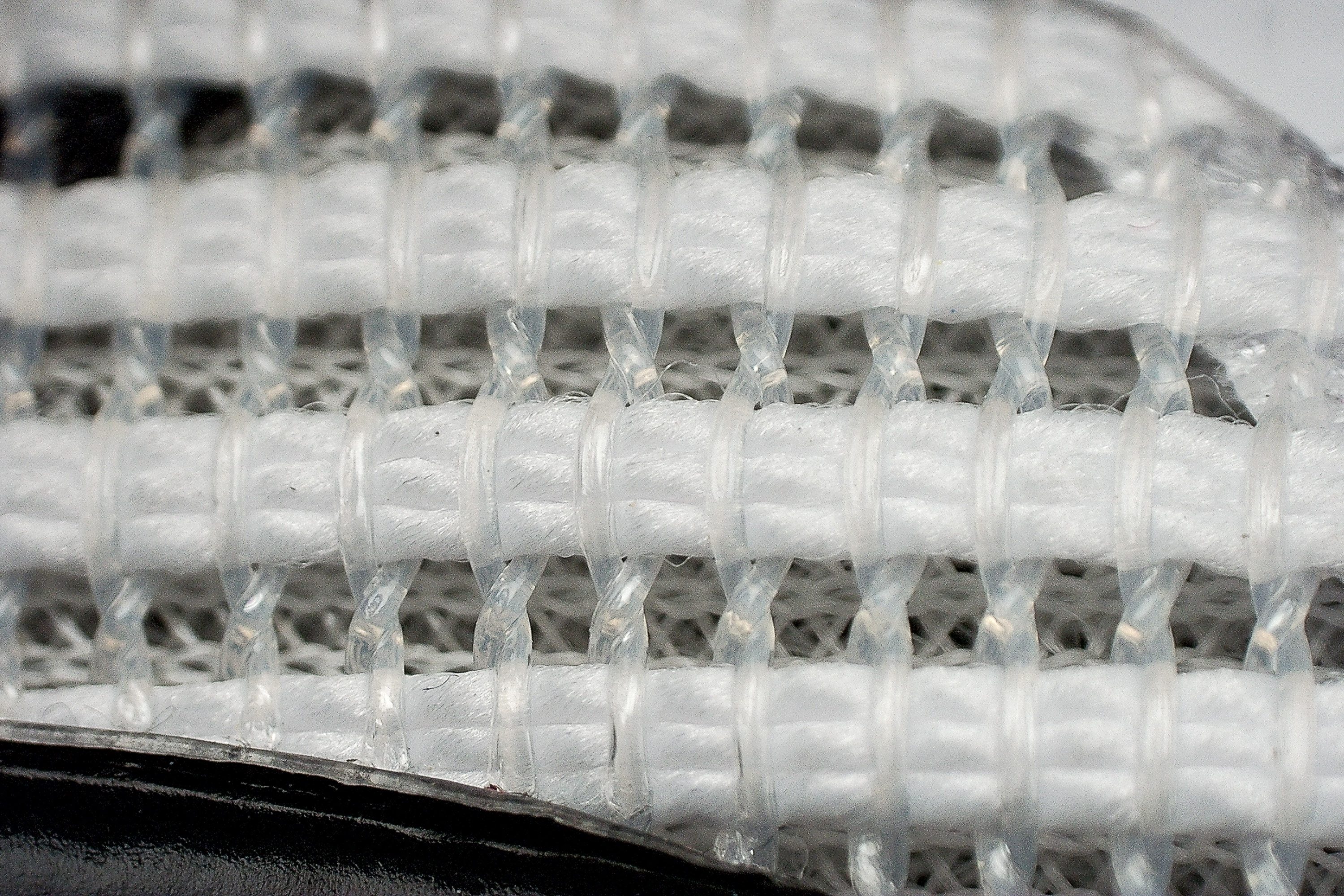 PUMA All Pro Nitro 2 Breathability upper under microscope