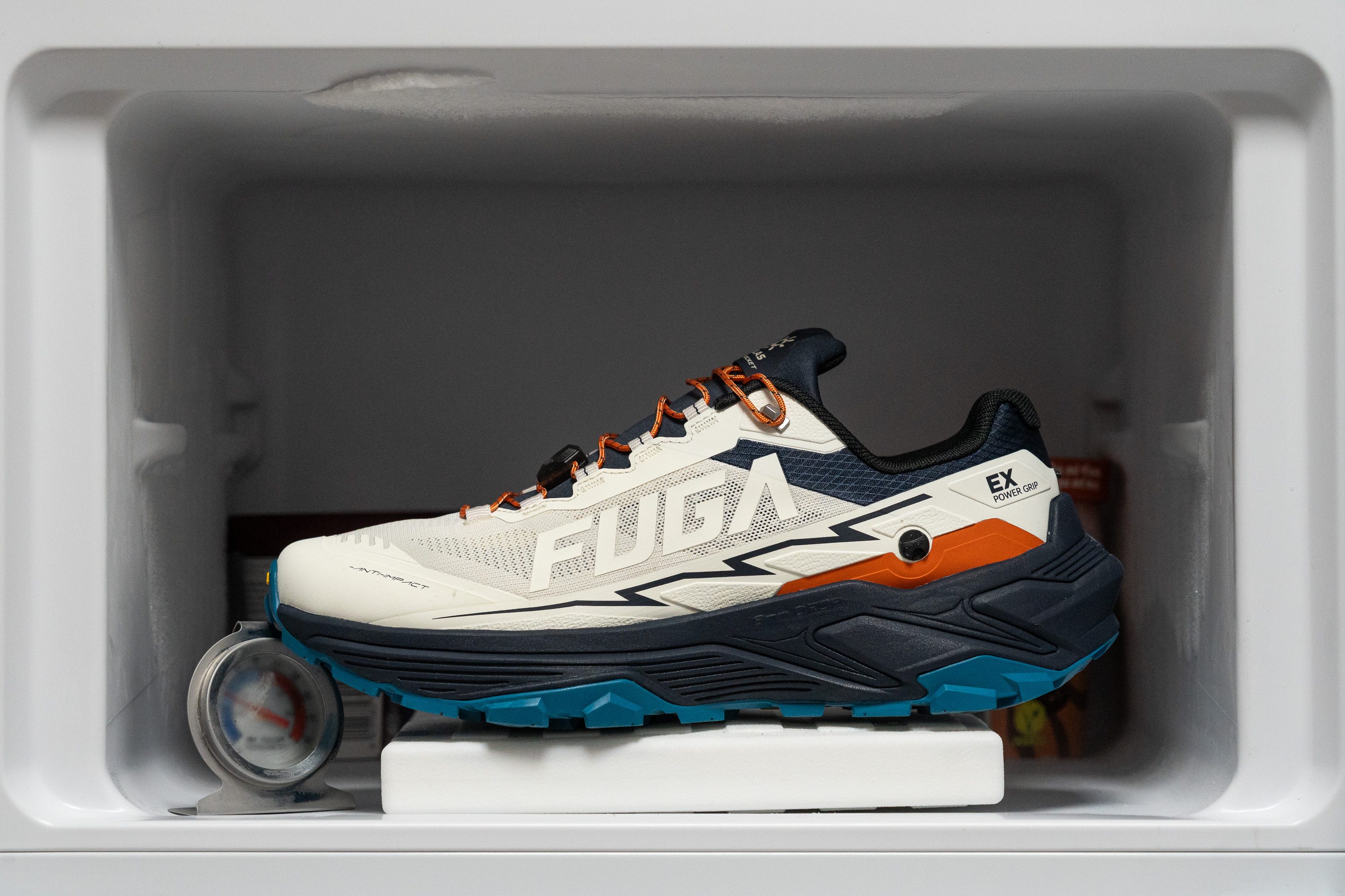 Kailas Fuga EX 3 Midsole softness in cold (%)