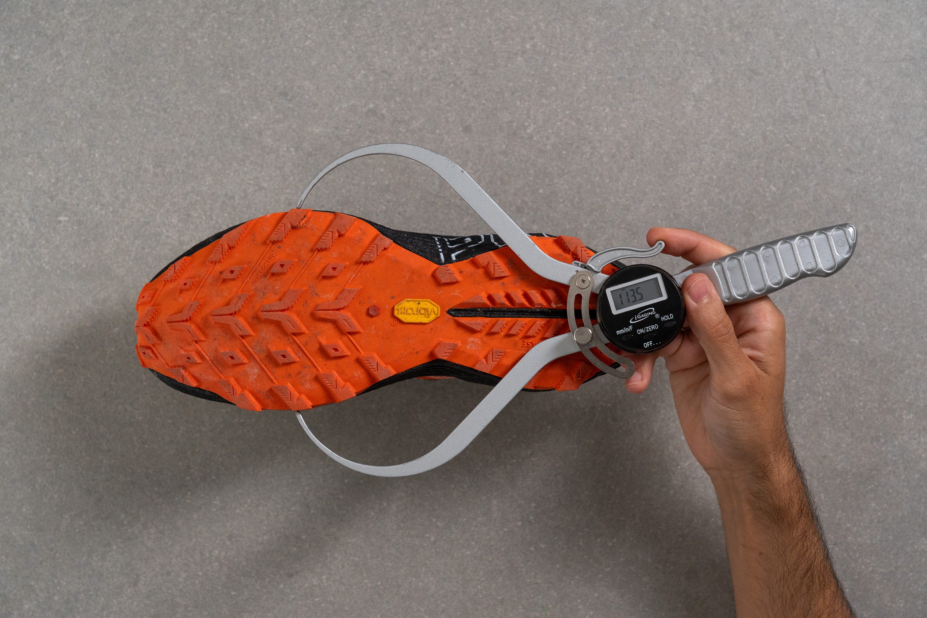 Kailas Fuga EX Pro Midsole width - forefoot