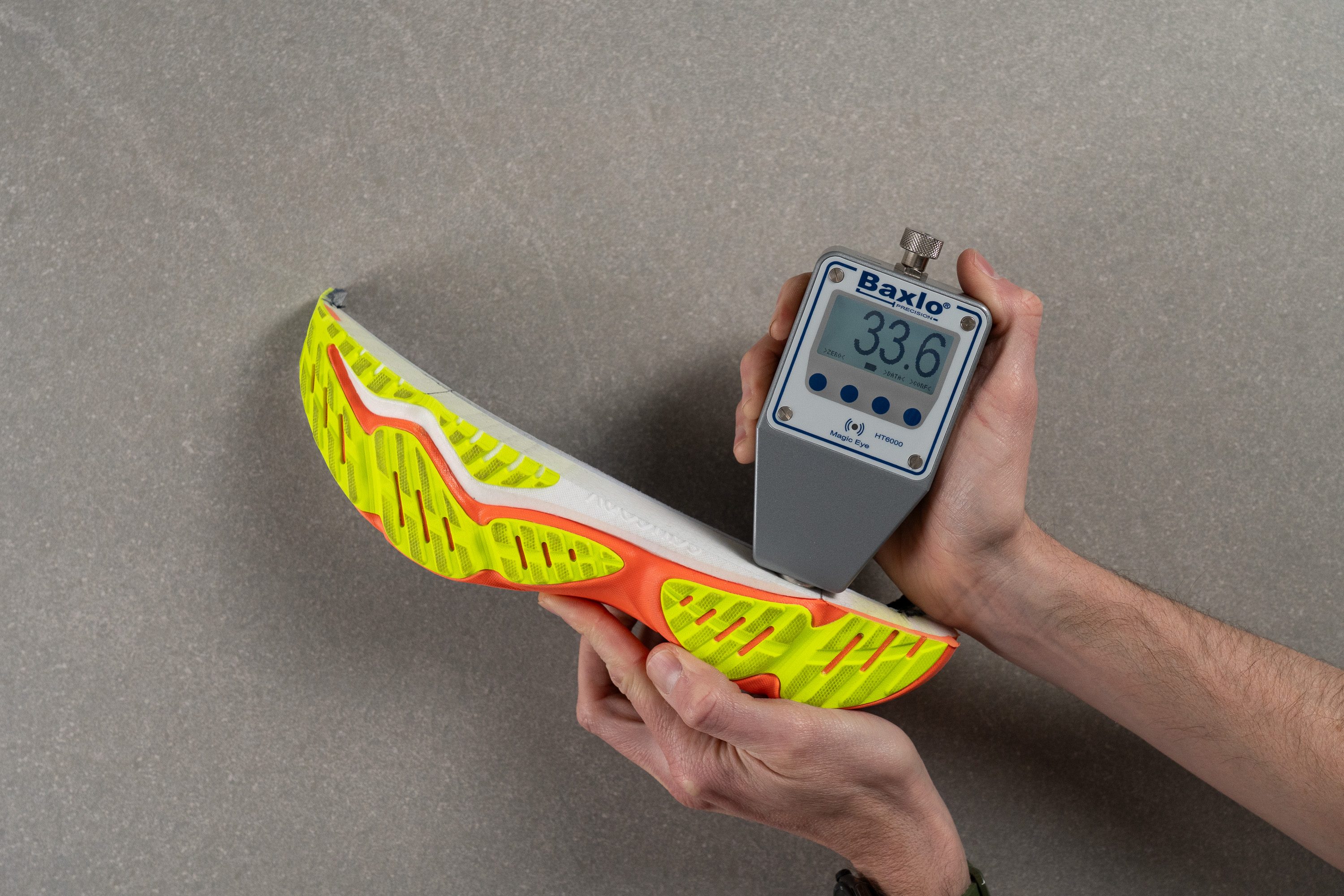 Saucony Hurricane 25 Midsole softness