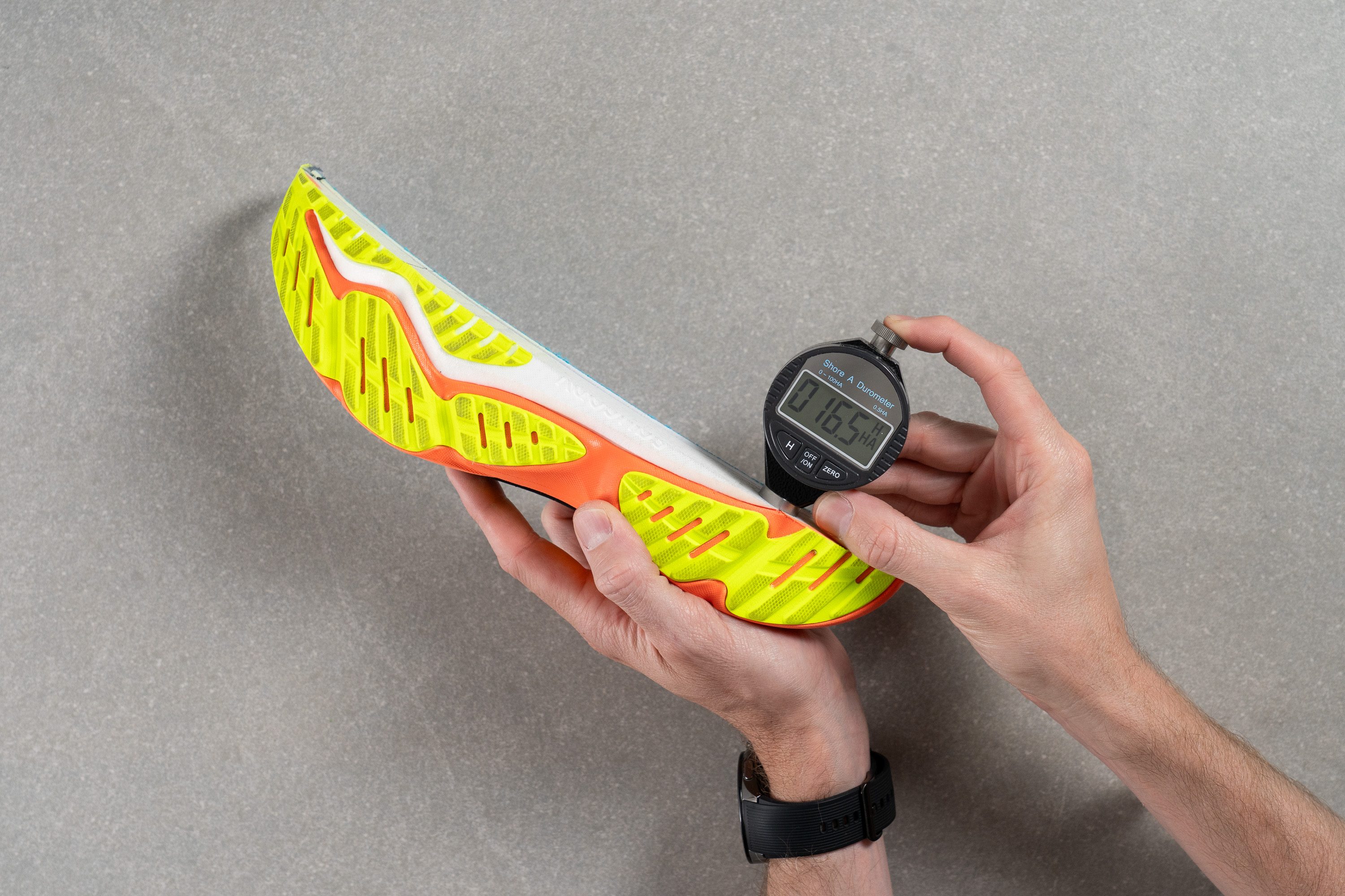 Saucony Hurricane 25 Midsole softness