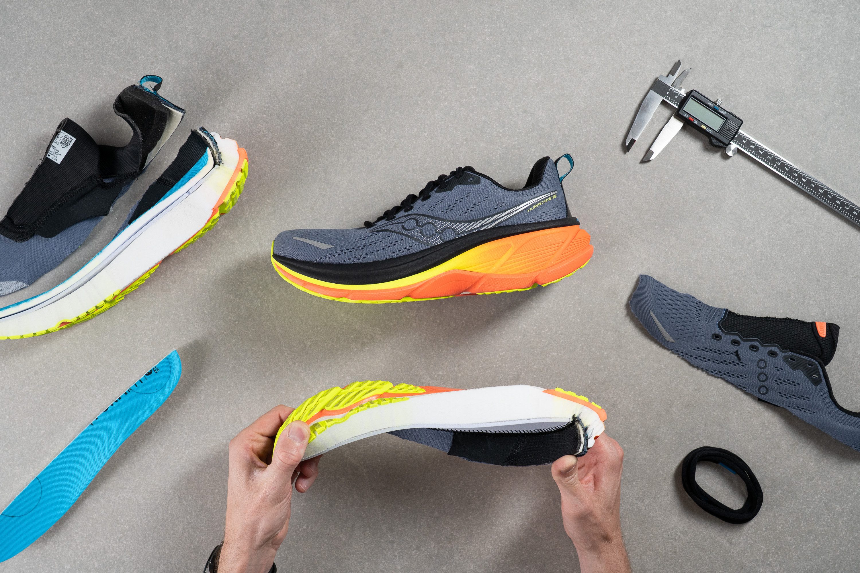 Saucony Hurricane 25 parts