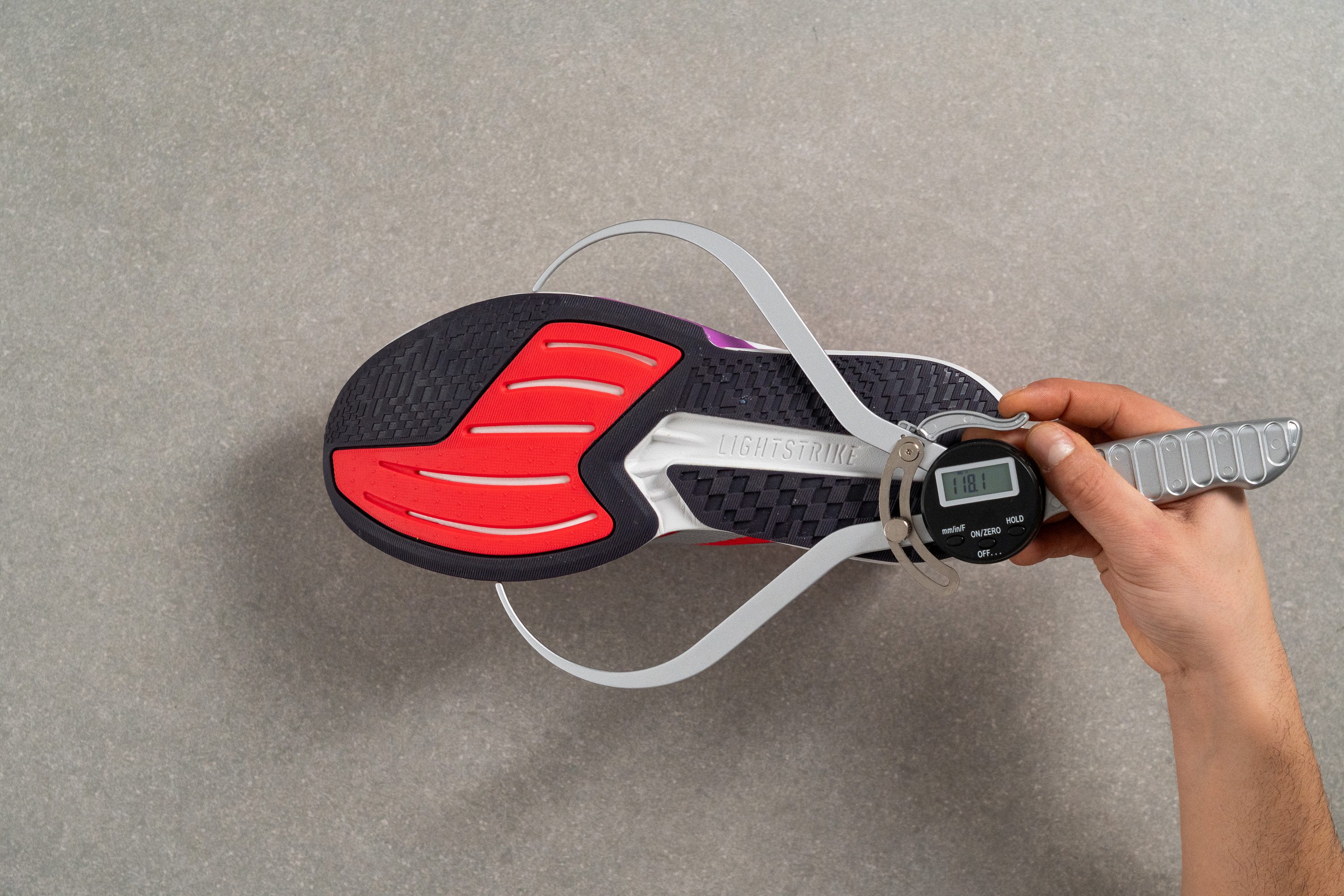 Adidas Duramo Speed 2 Midsole width - forefoot