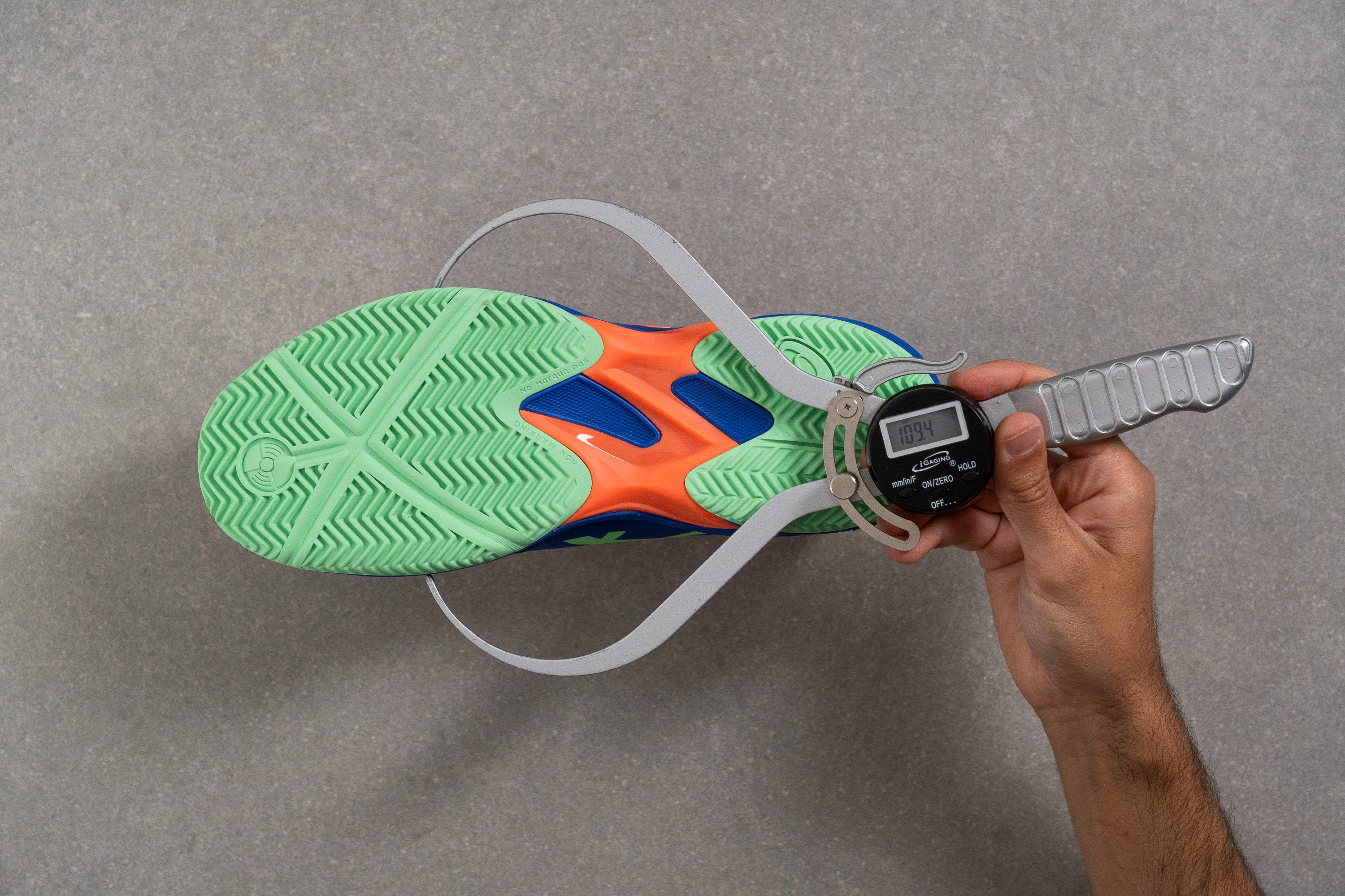 Asics Solution Swift FF 2 Midsole width - forefoot