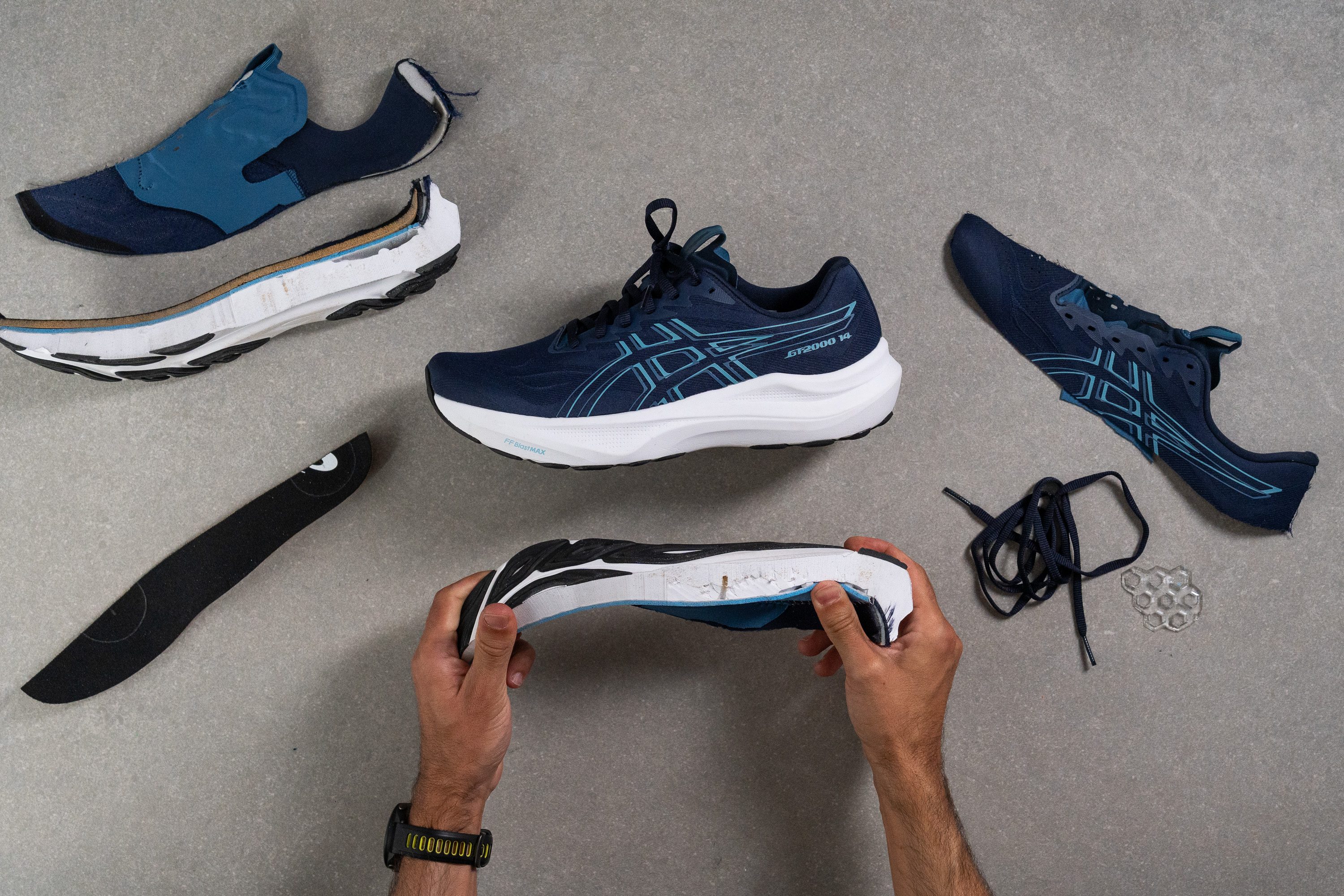 ASICS GT 2000 14 parts