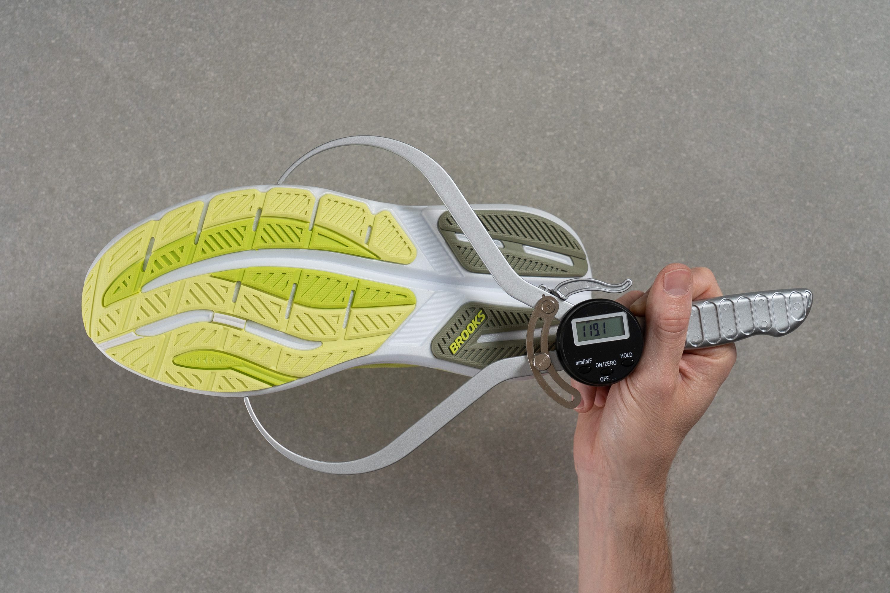 Brooks Ghost Max 3 Midsole width - forefoot