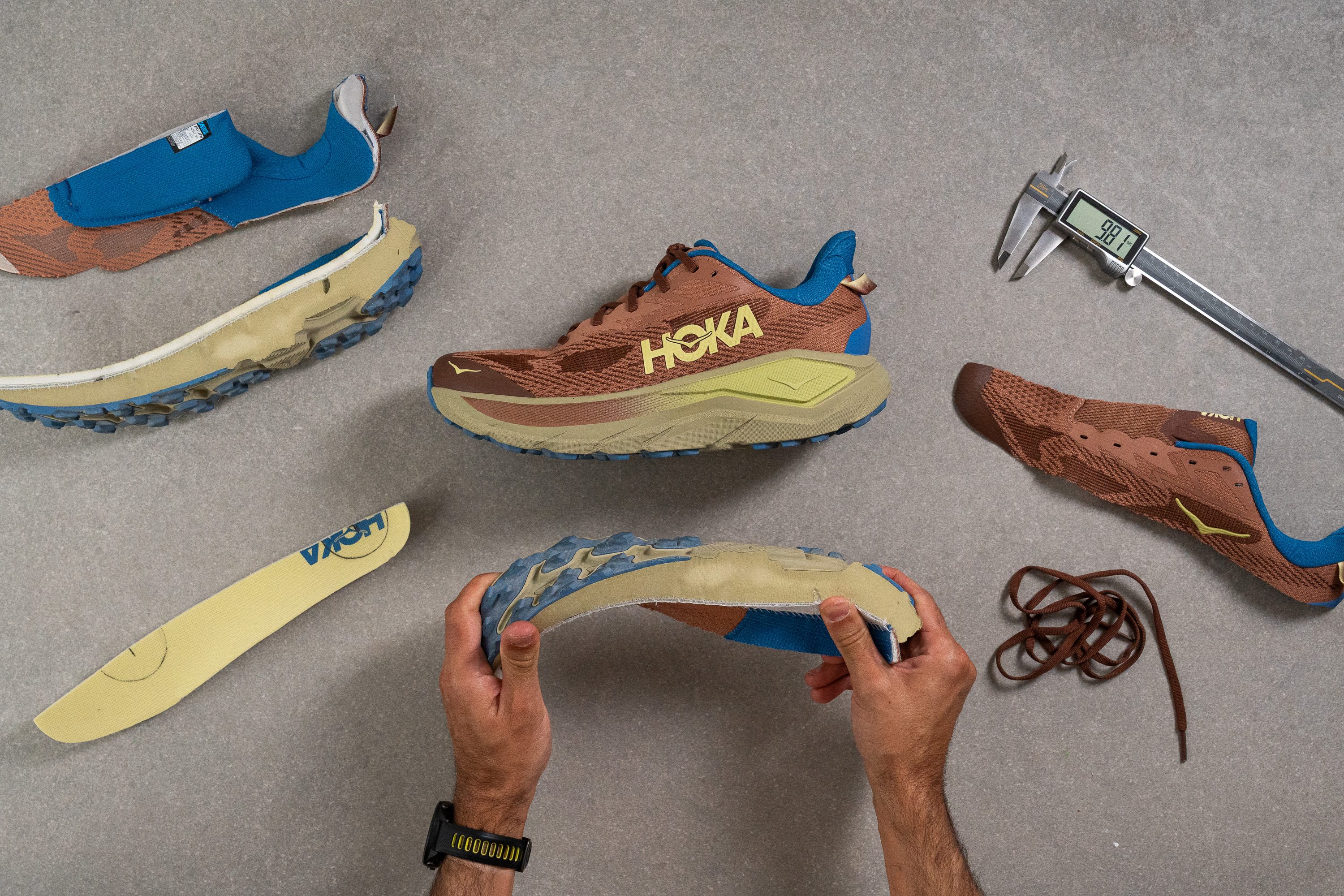 HOKA Challenger 8 parts