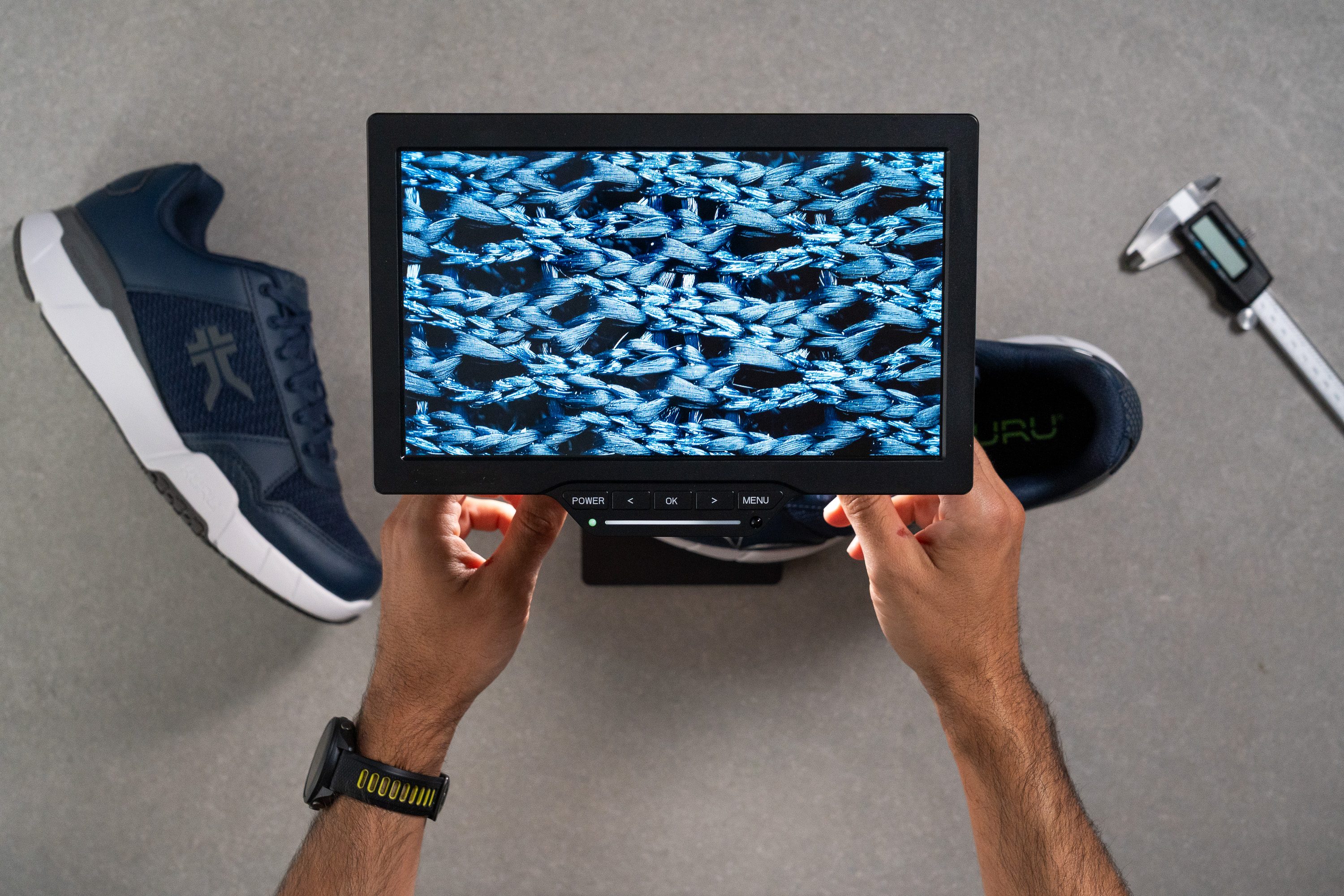 KURU Quantum 2 Breathability Microscope test