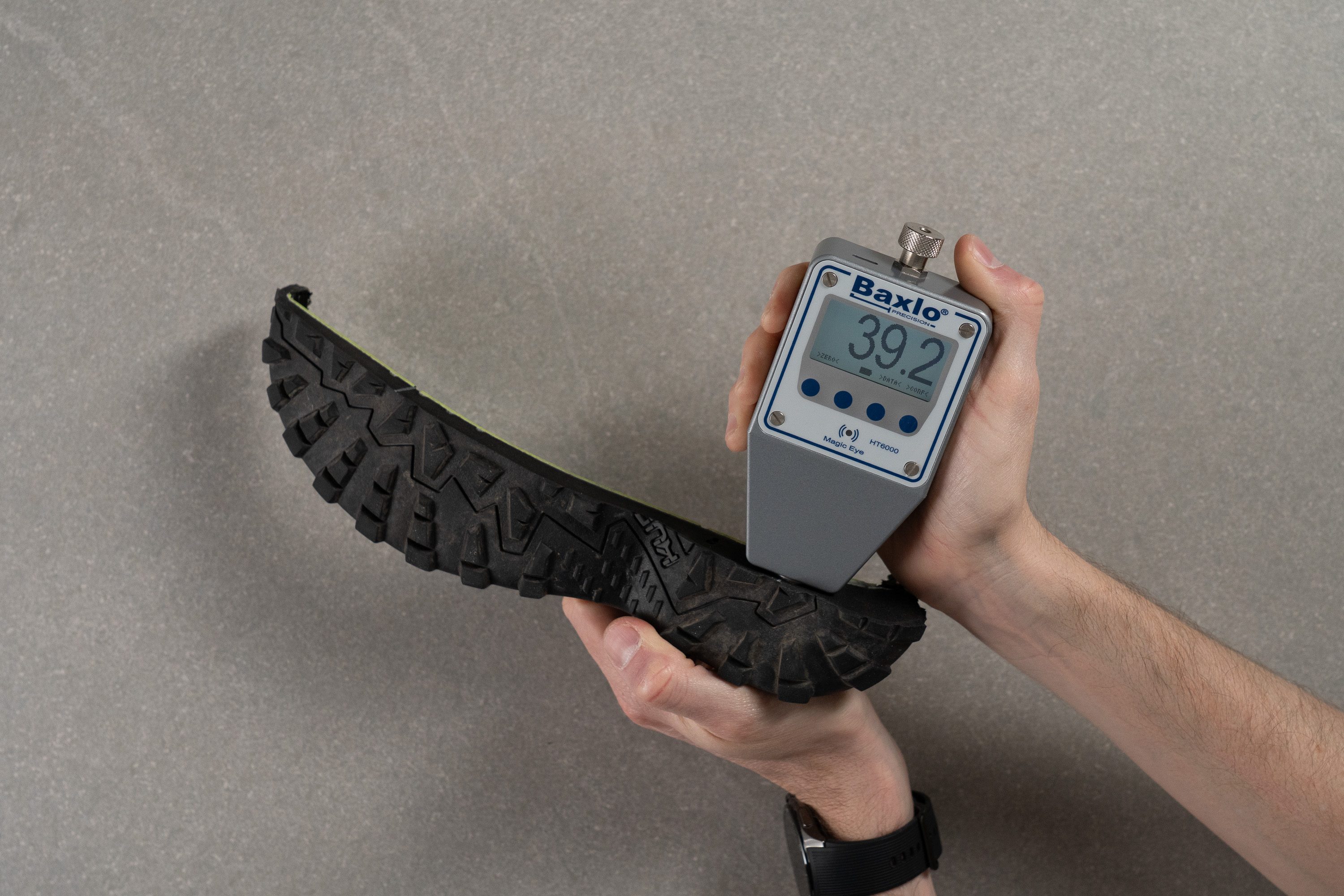 KURU Ridge Motion Midsole softness