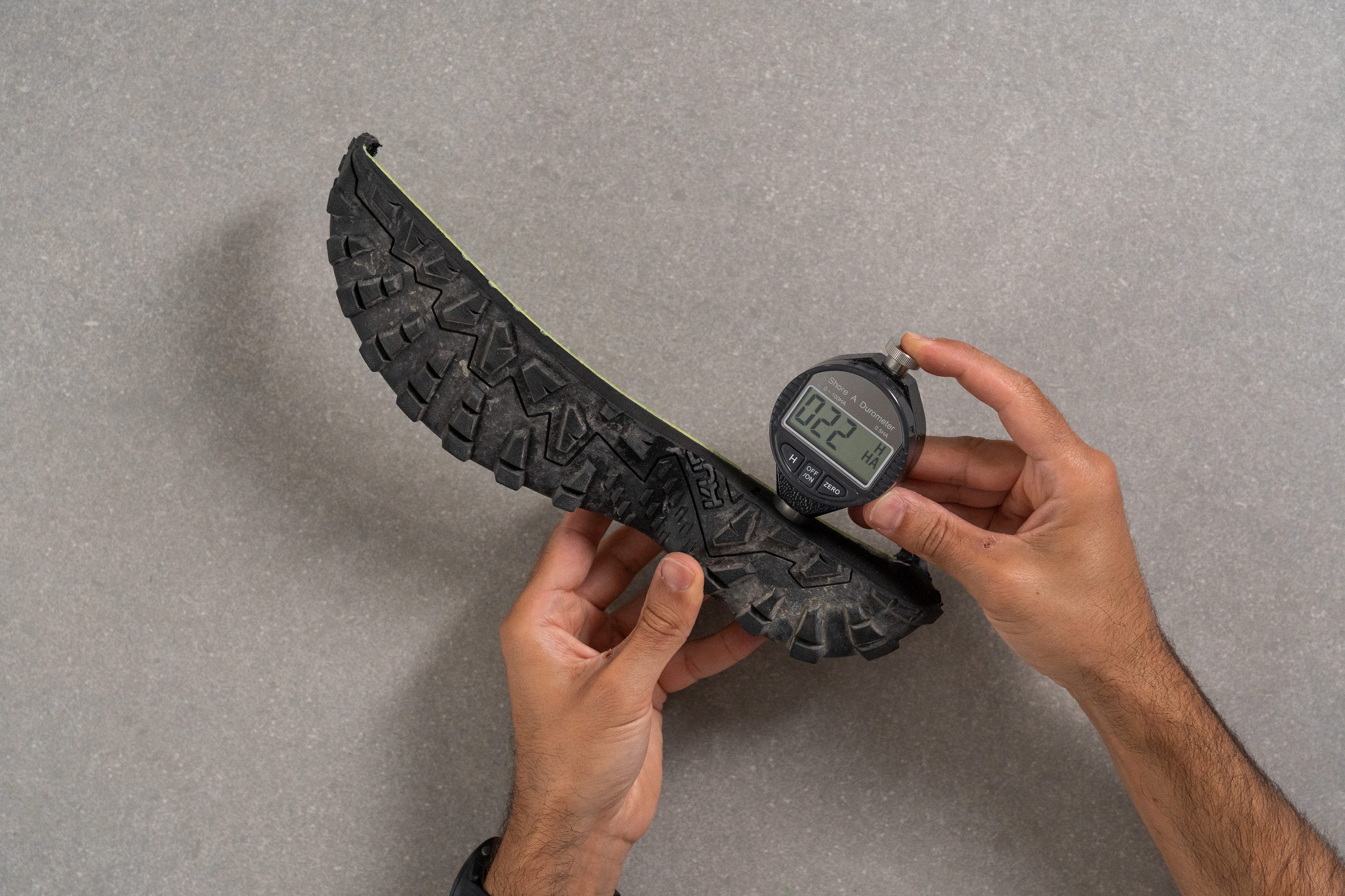 KURU Ridge Motion Midsole softness