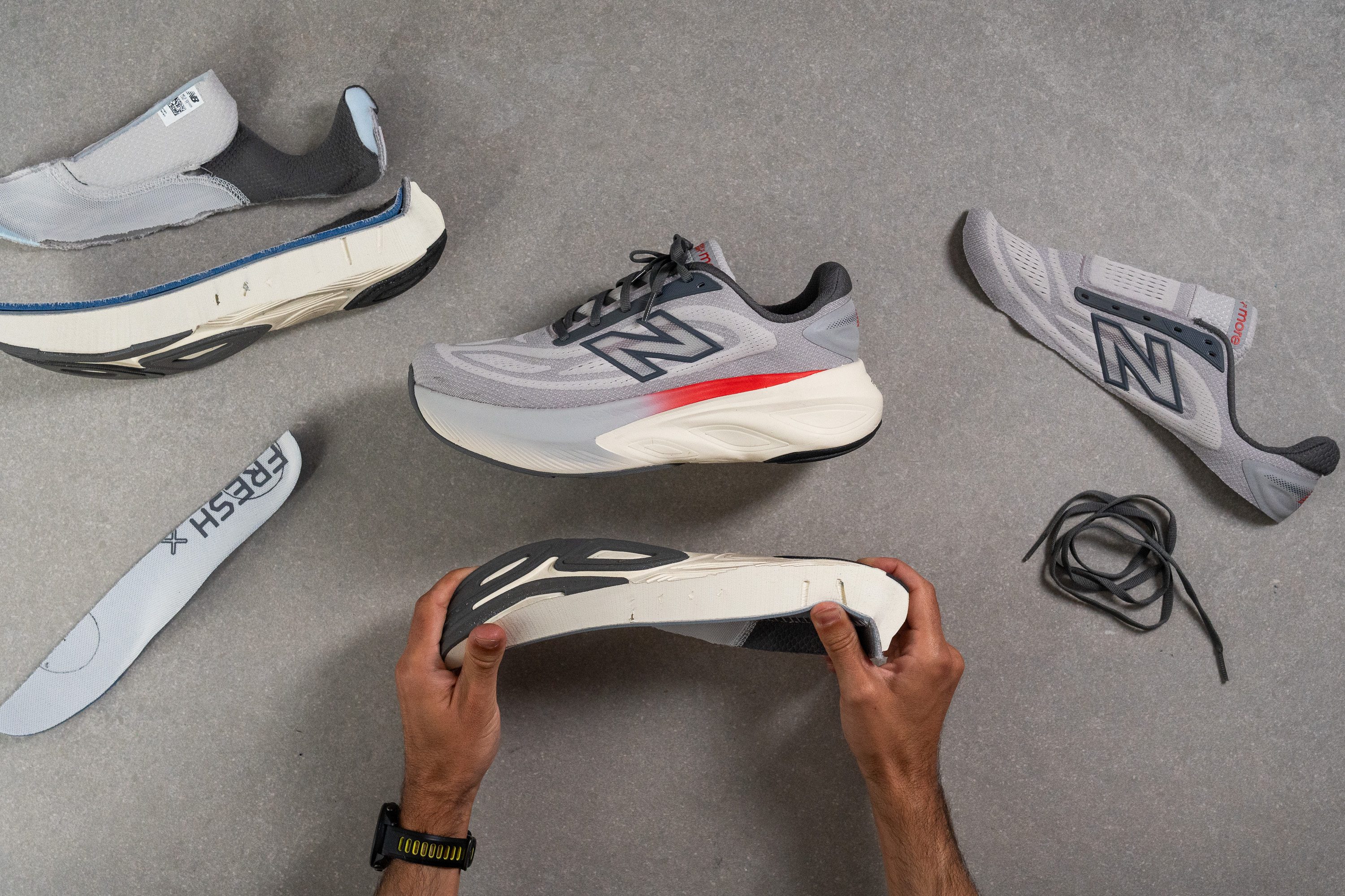 New Balance Fresh Foam X More v6 parts