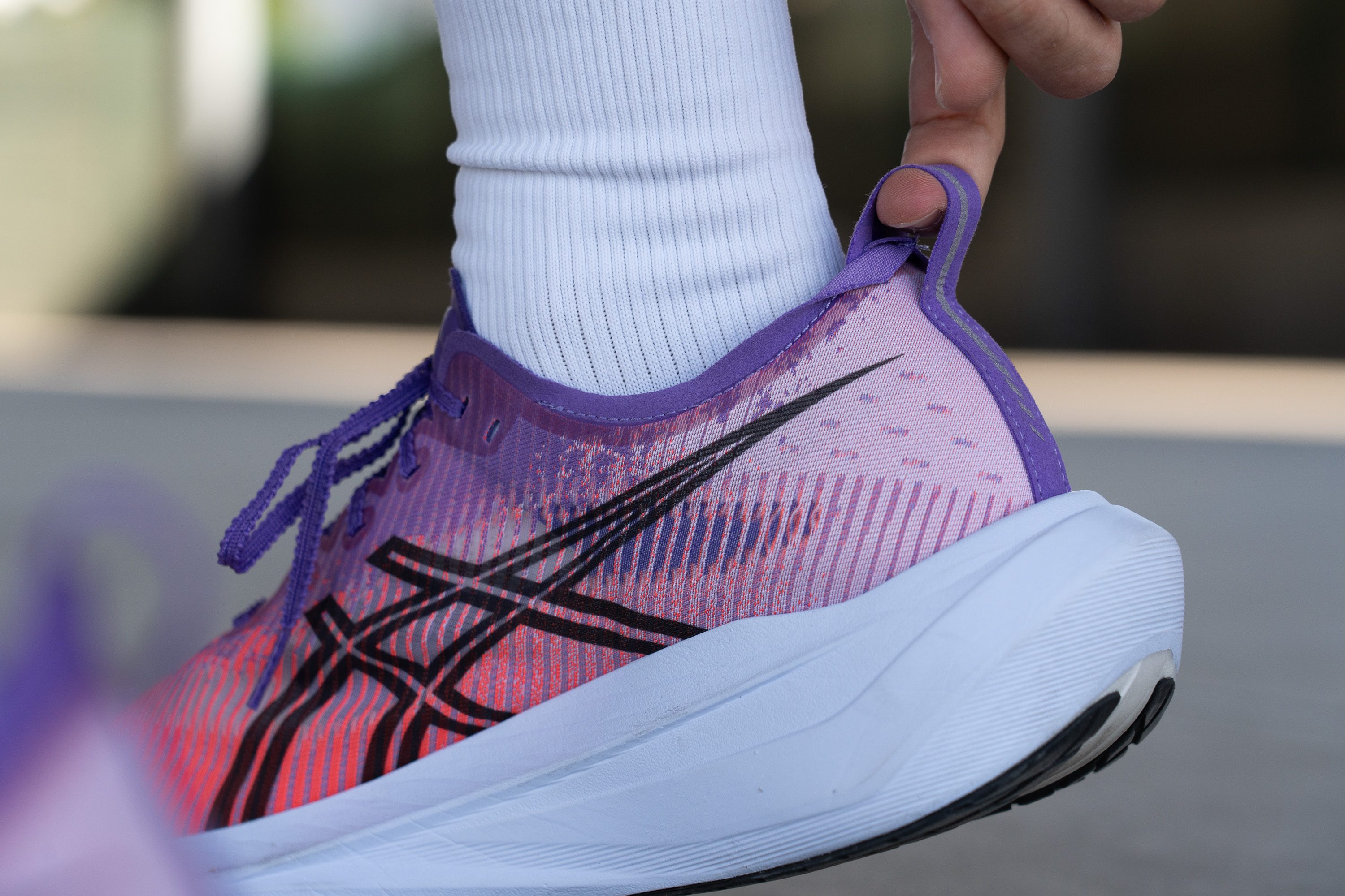 ASICS Megablast Heel tab