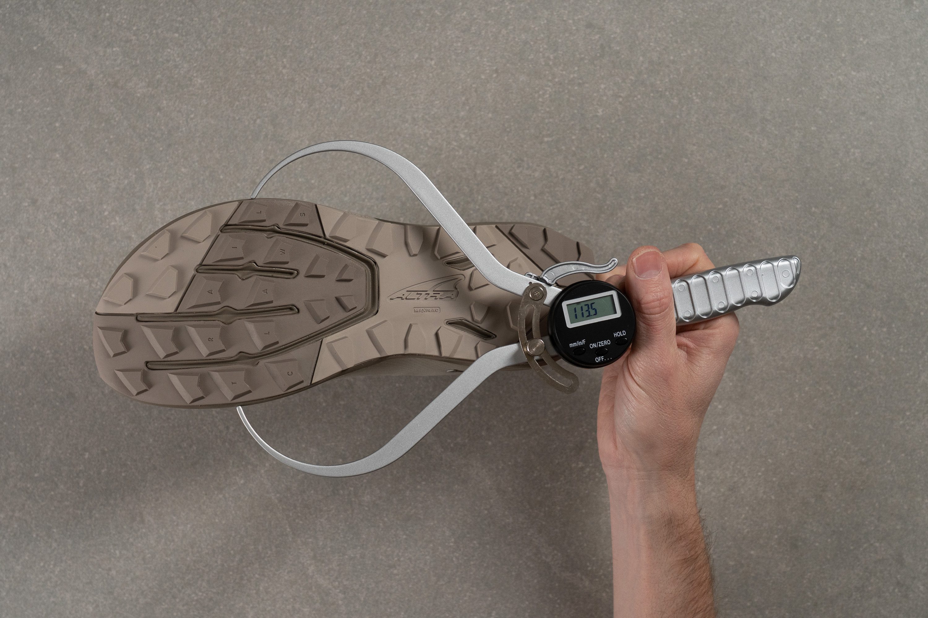 Altra Superior 7 Midsole width - forefoot