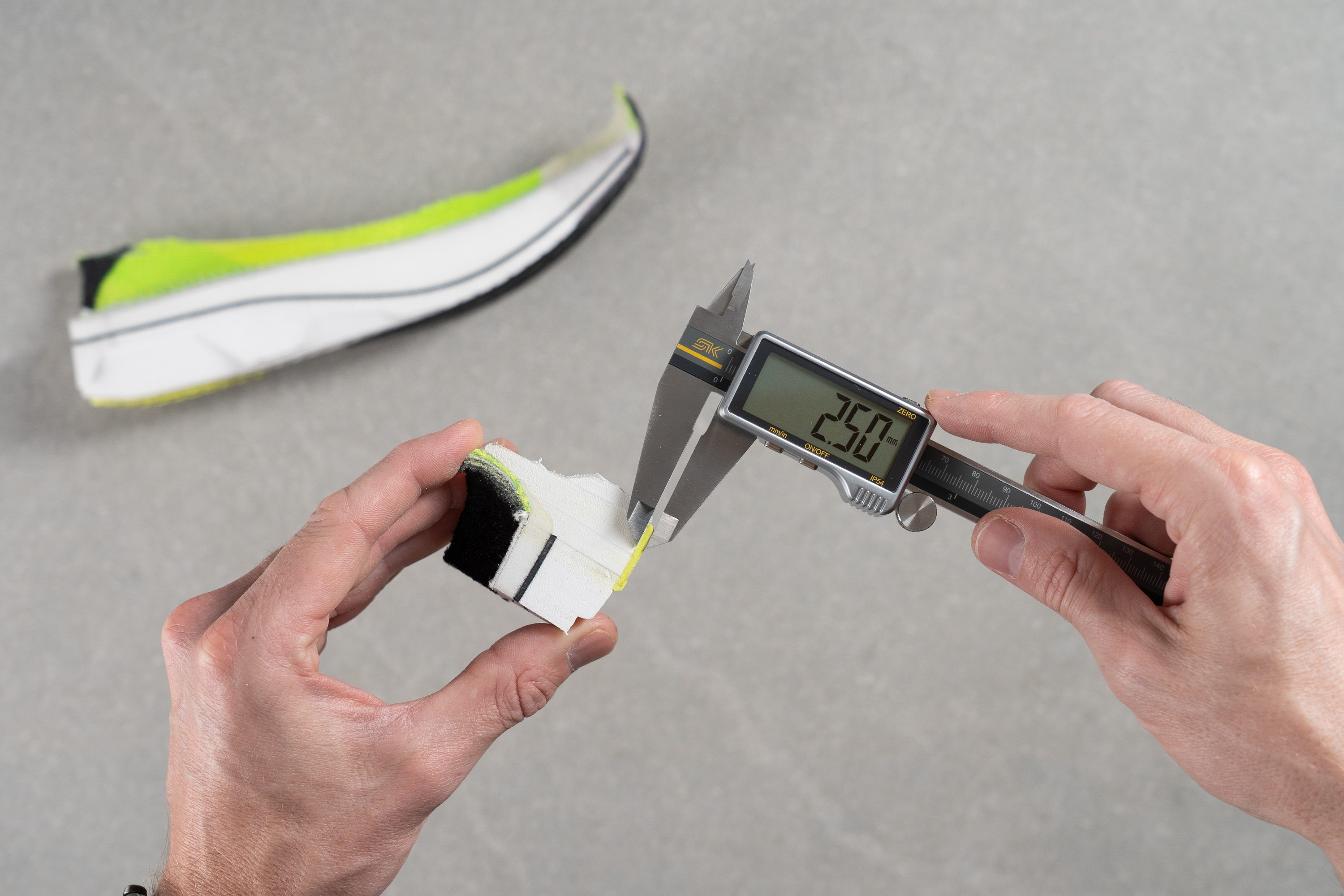 HOKA Mach X 3 Outsole thickness