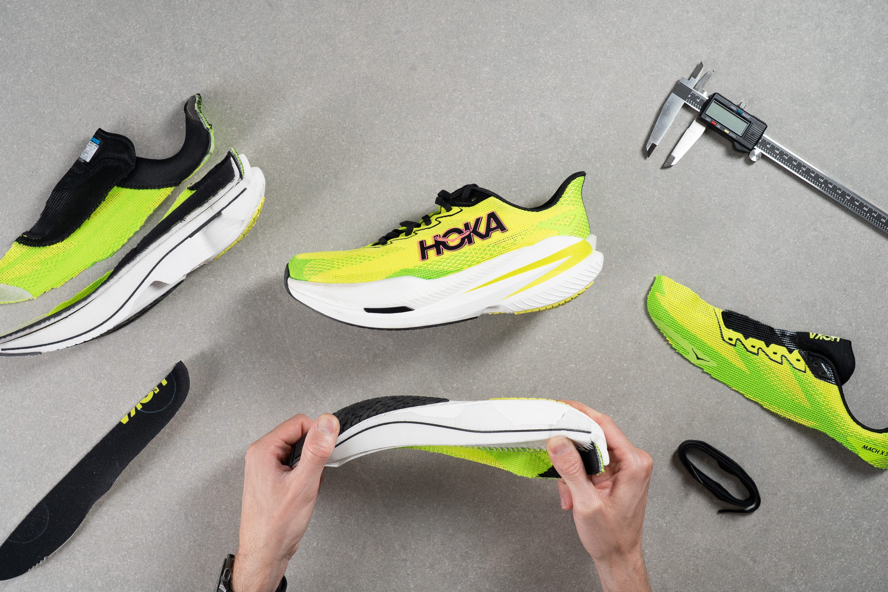 HOKA Mach X 3 parts