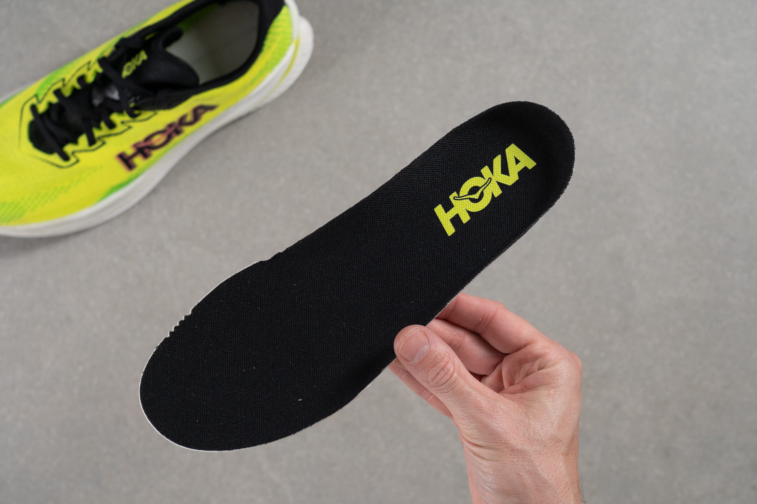 HOKA Mach X 3 Removable insole