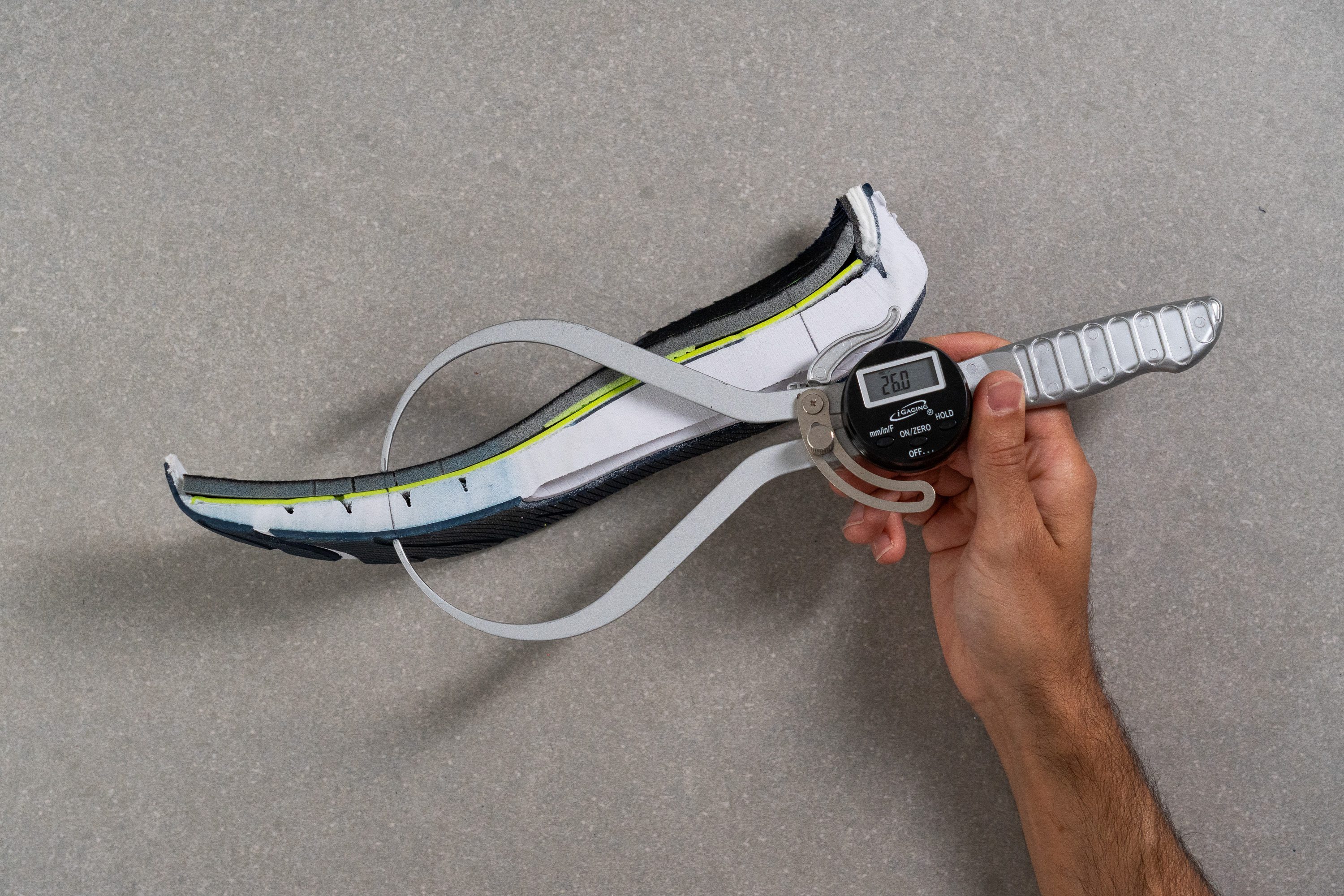 KURU Atom 2 Forefoot stack