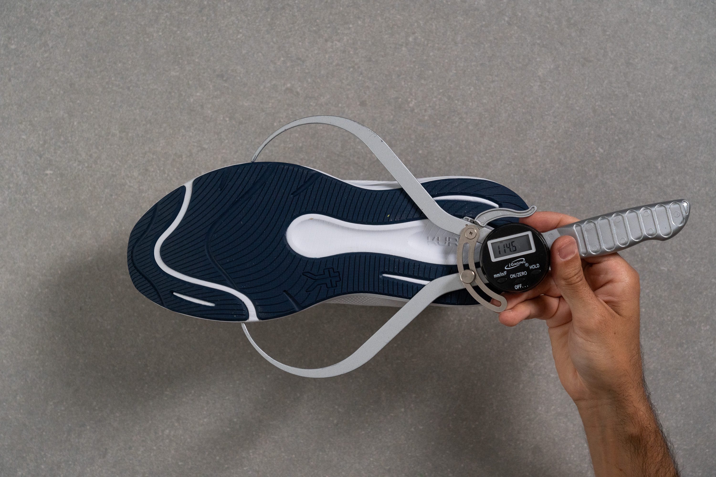 KURU Atom 2 Midsole width - forefoot