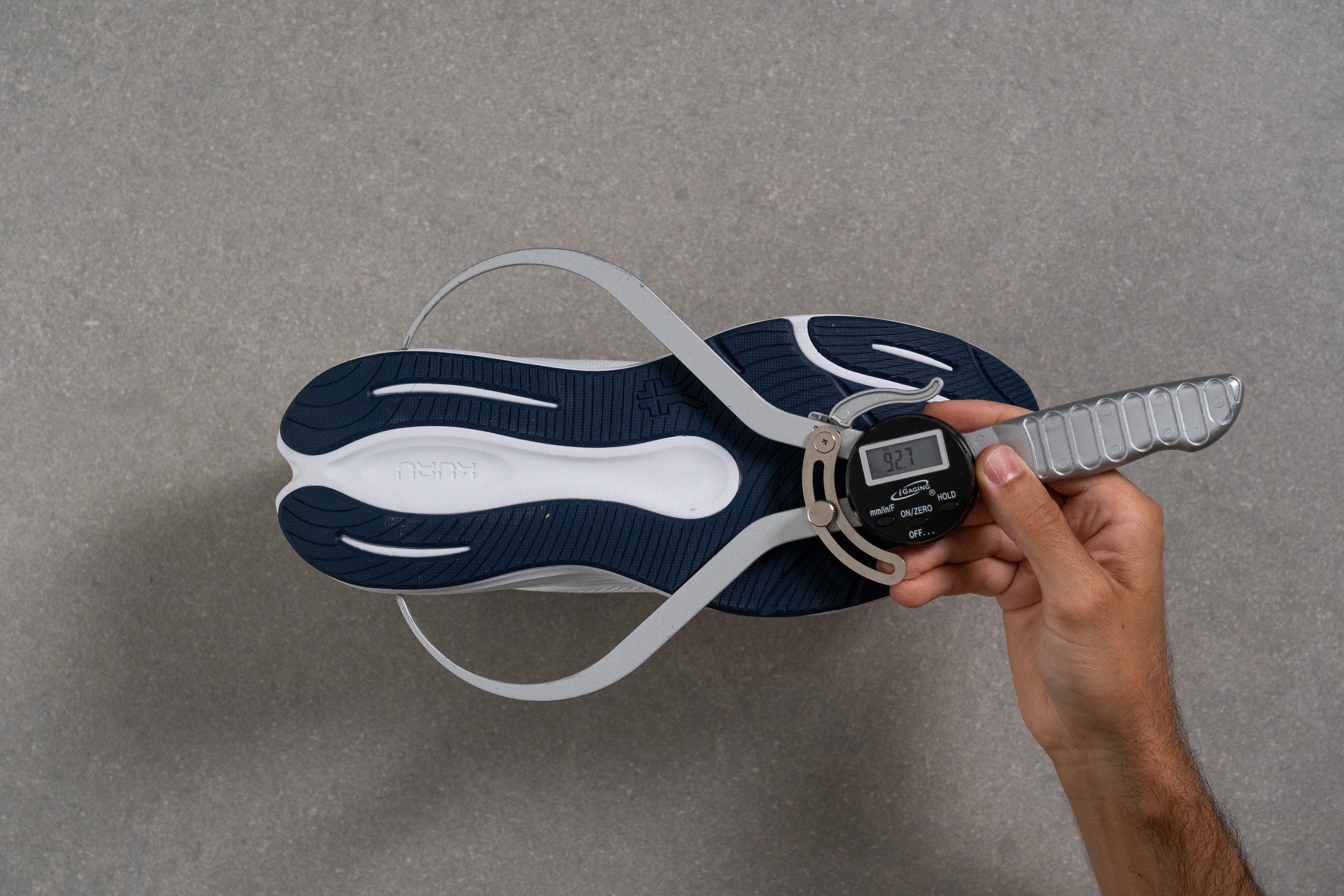 KURU Atom 2 Midsole width - heel
