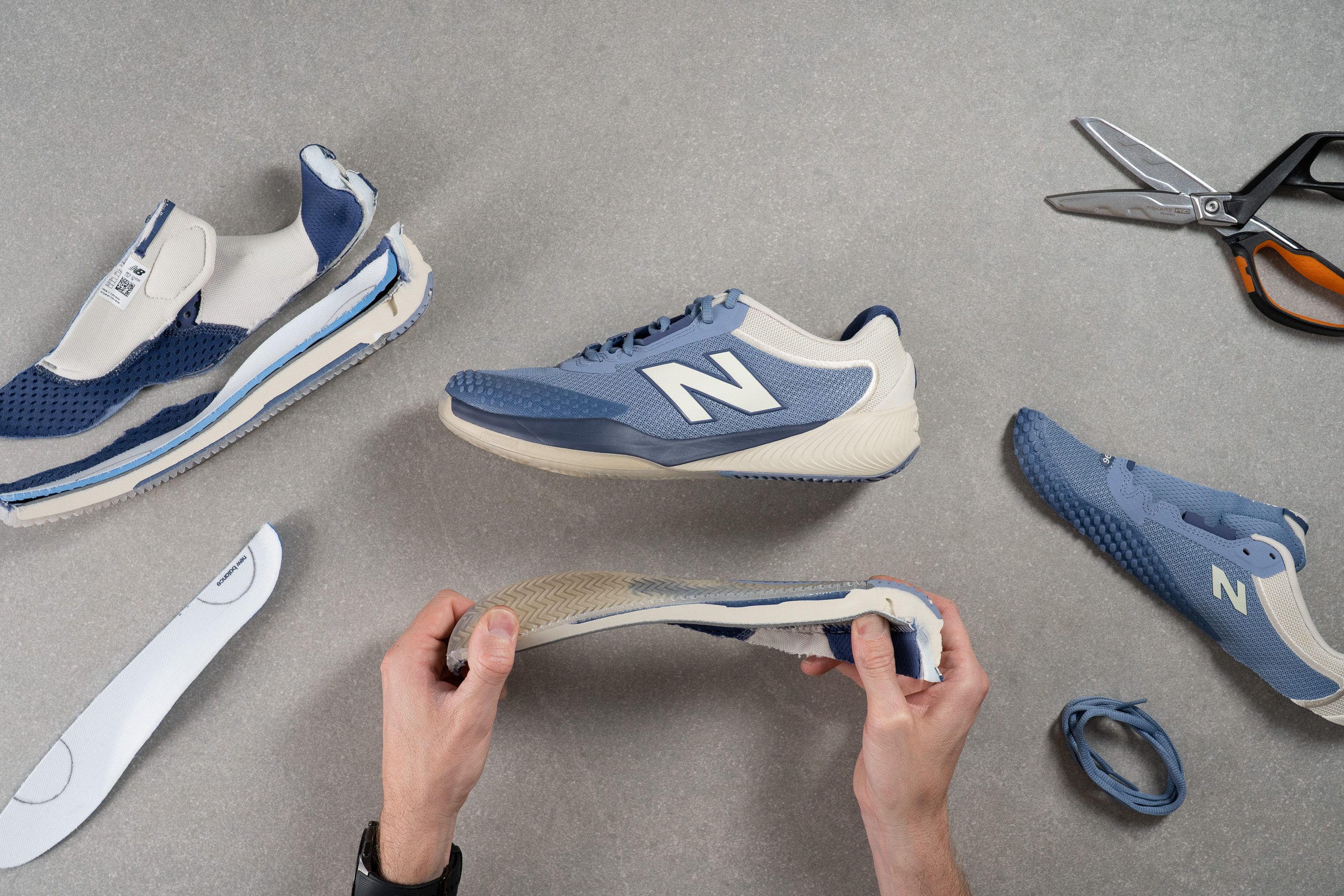 New Balance FuelCell 996 v6 Clay lab test