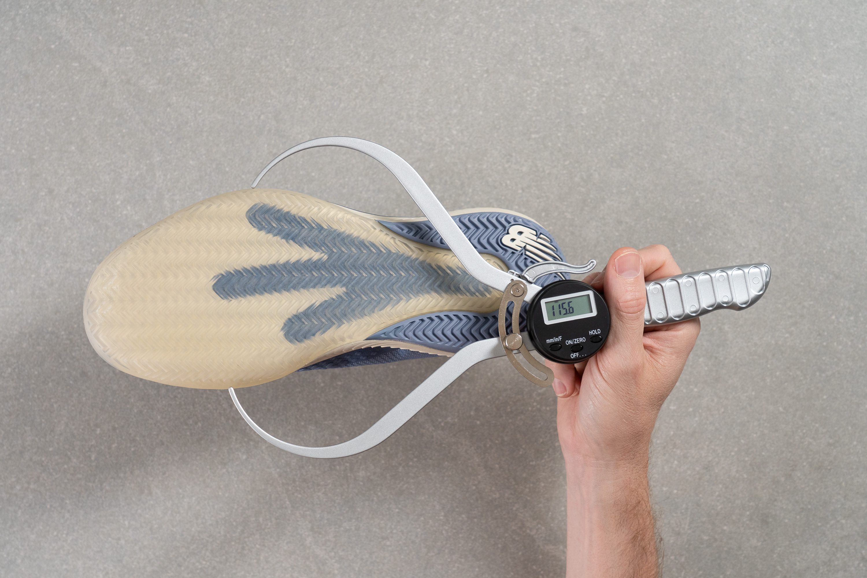 New Balance FuelCell 996 v6 Clay Midsole width - forefoot