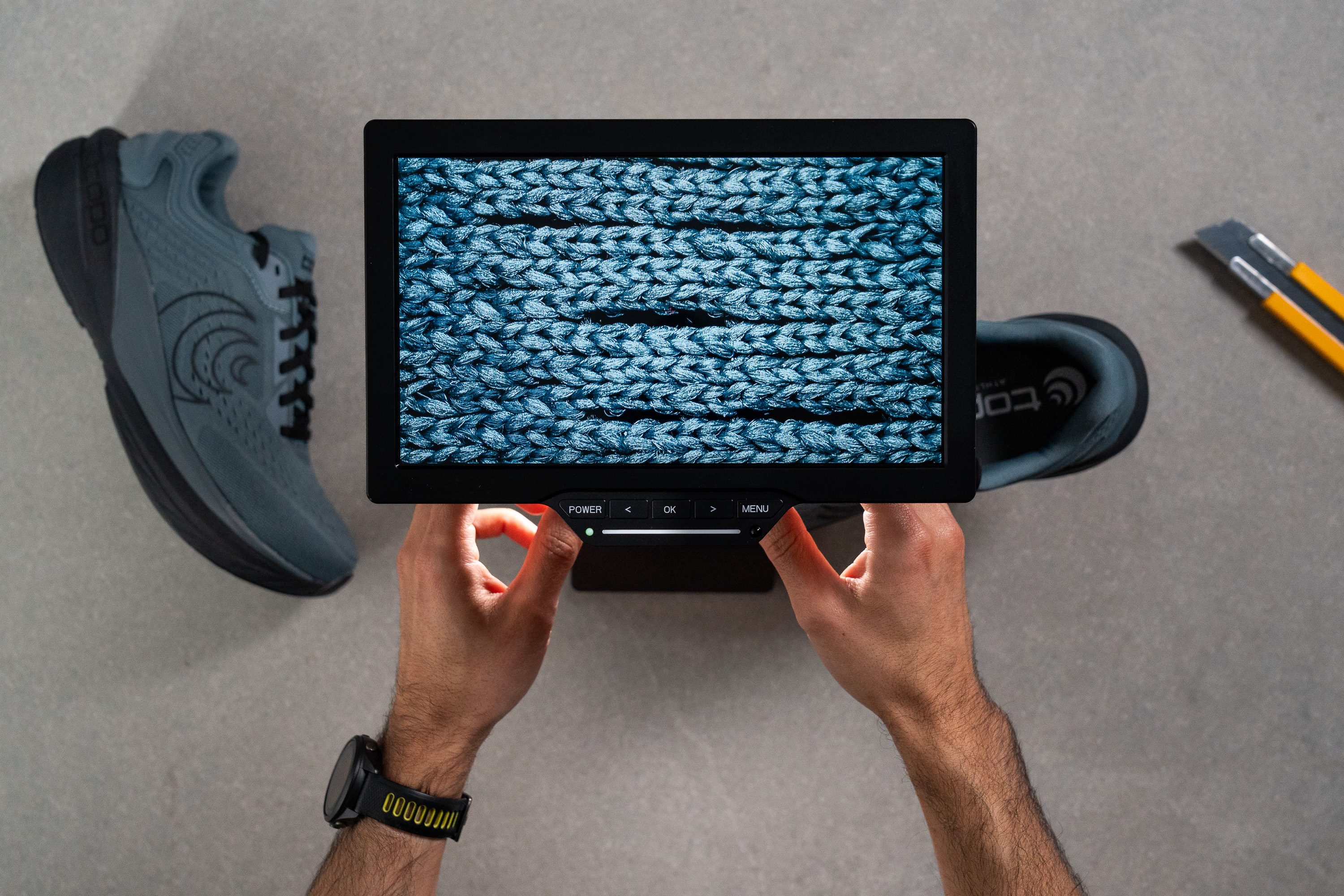 Topo Phantom 4 microscope