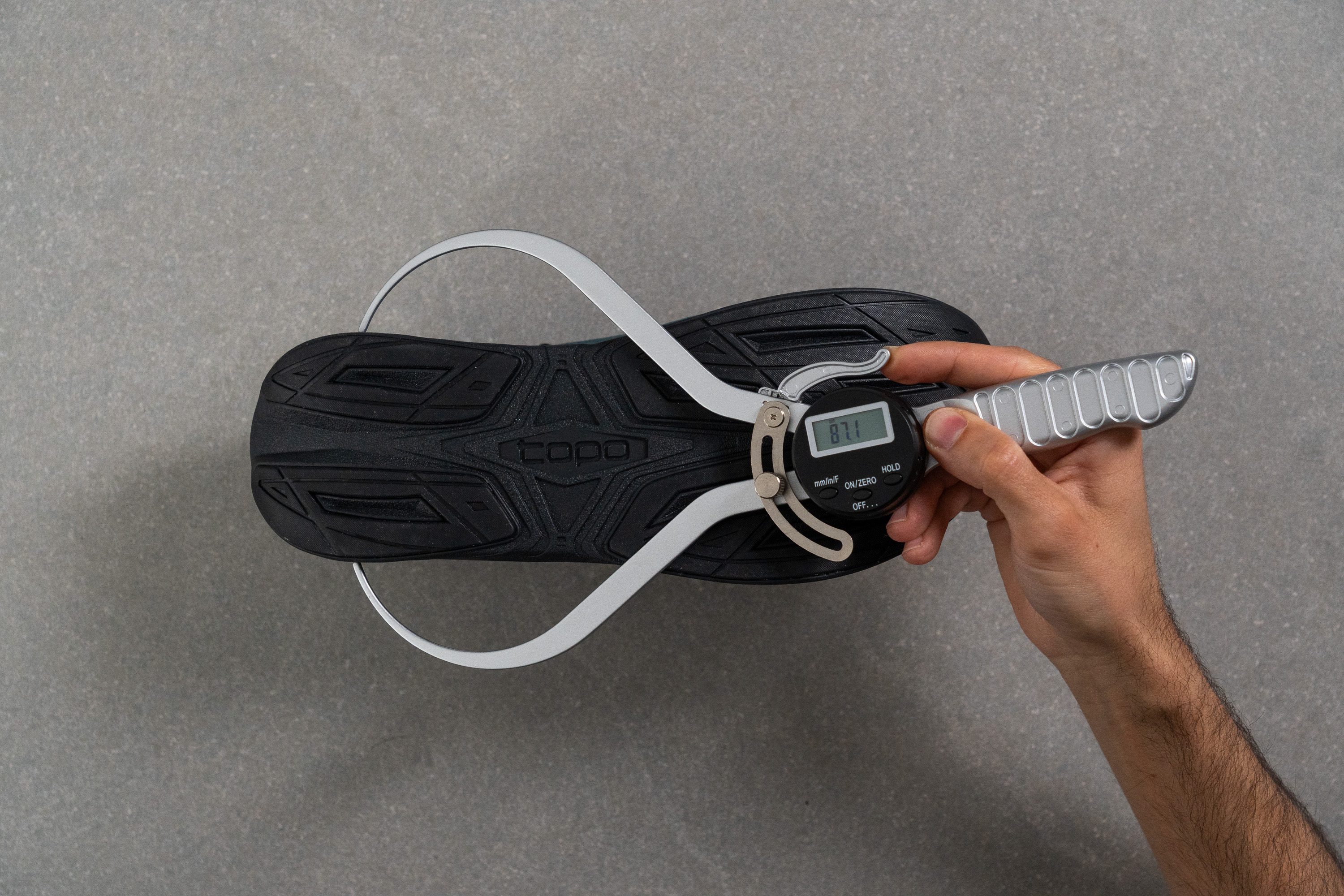 Topo Phantom 4 Midsole width - heel