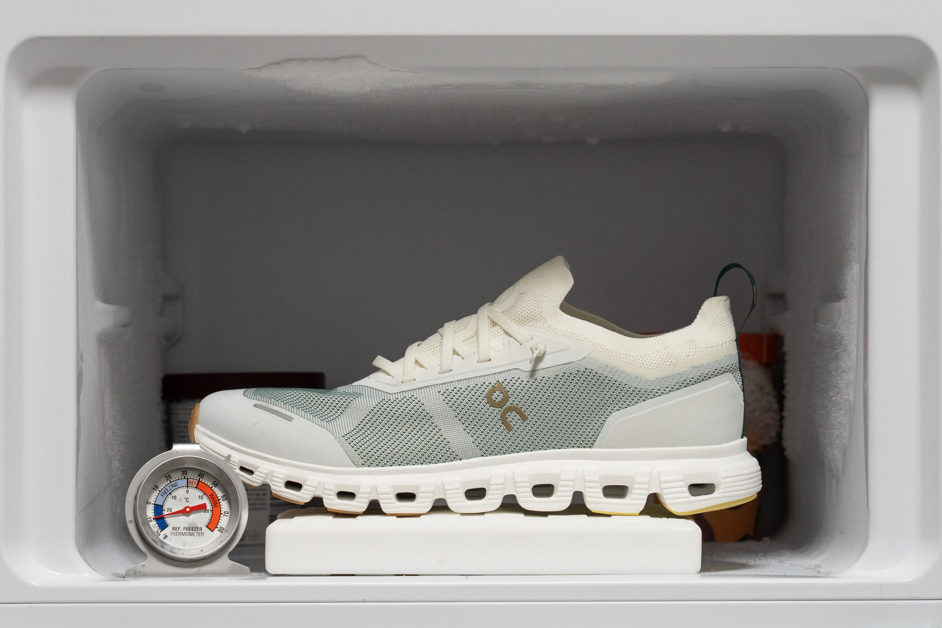 On Cloud 6 Versa Midsole softness in cold (%)