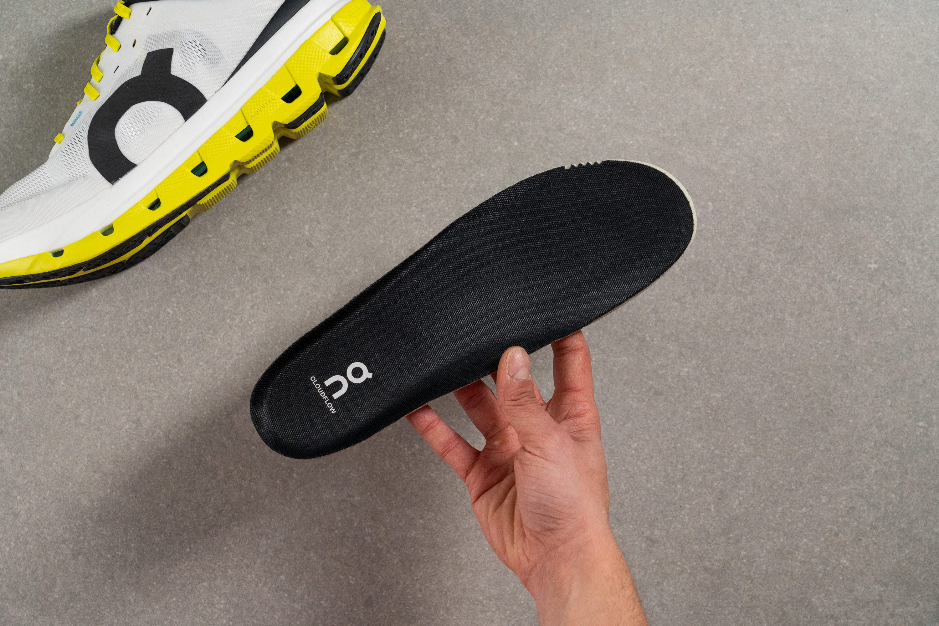 On Cloudflow 5 Removable insole