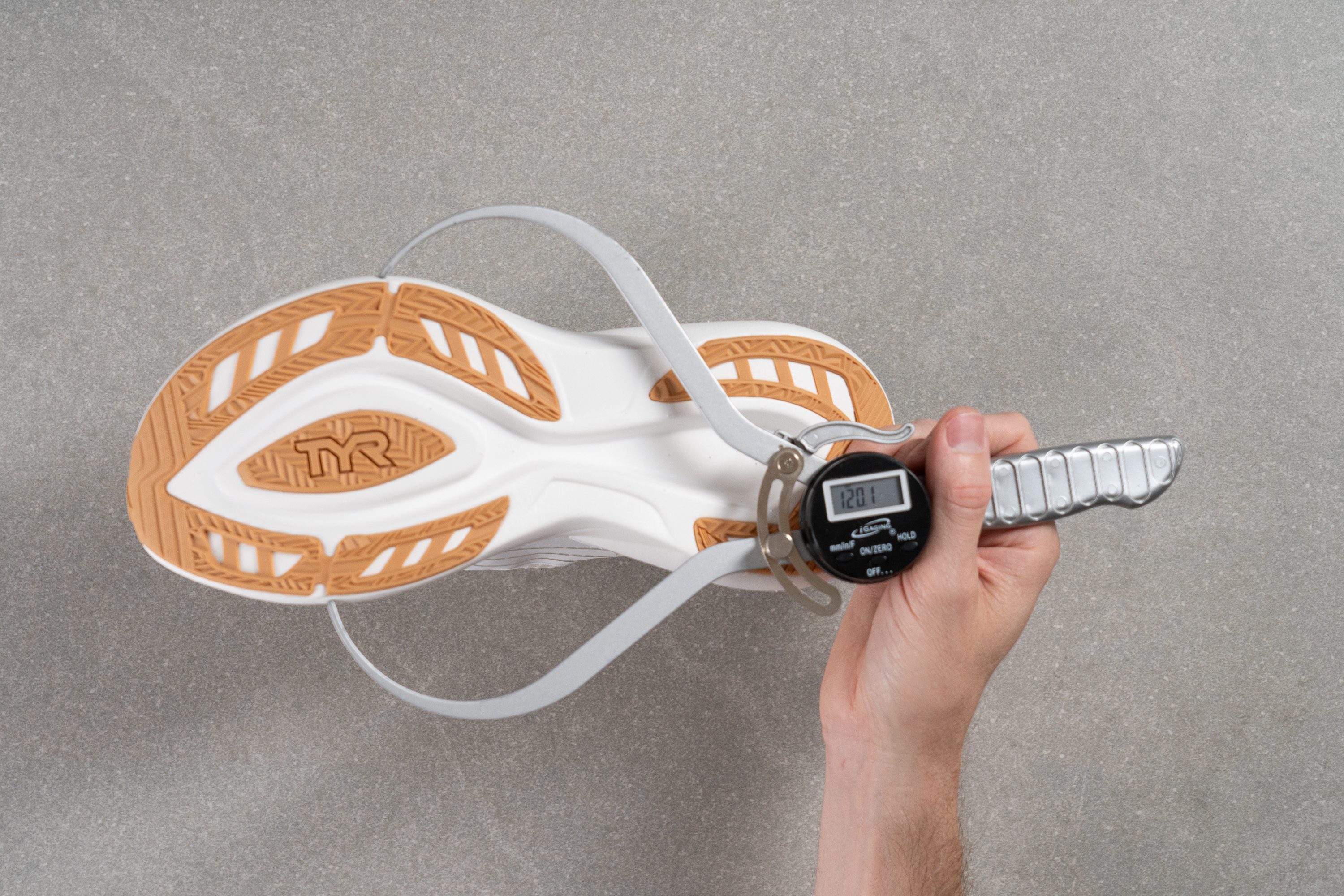 TYR Maverick V1 Runner Midsole width - forefoot