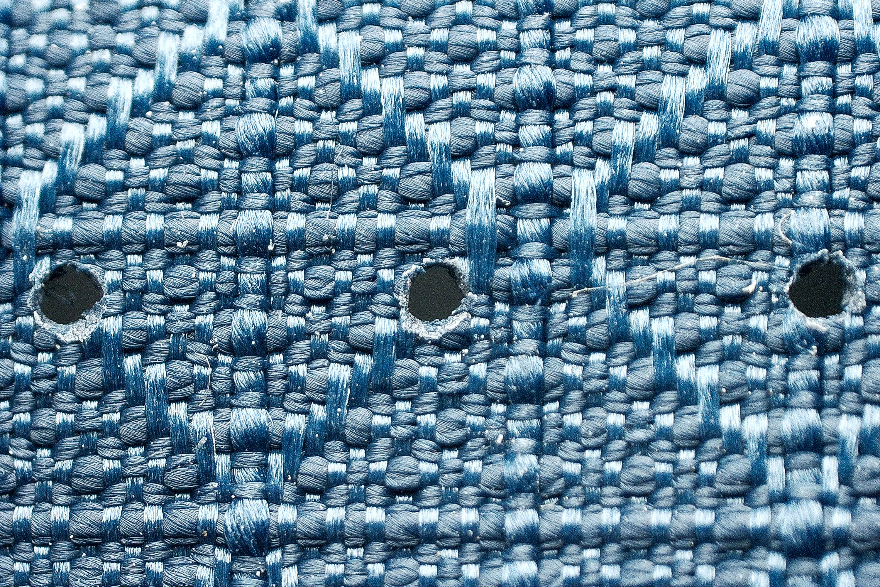 NOBULL Drive Ripstop Breathability under microscope