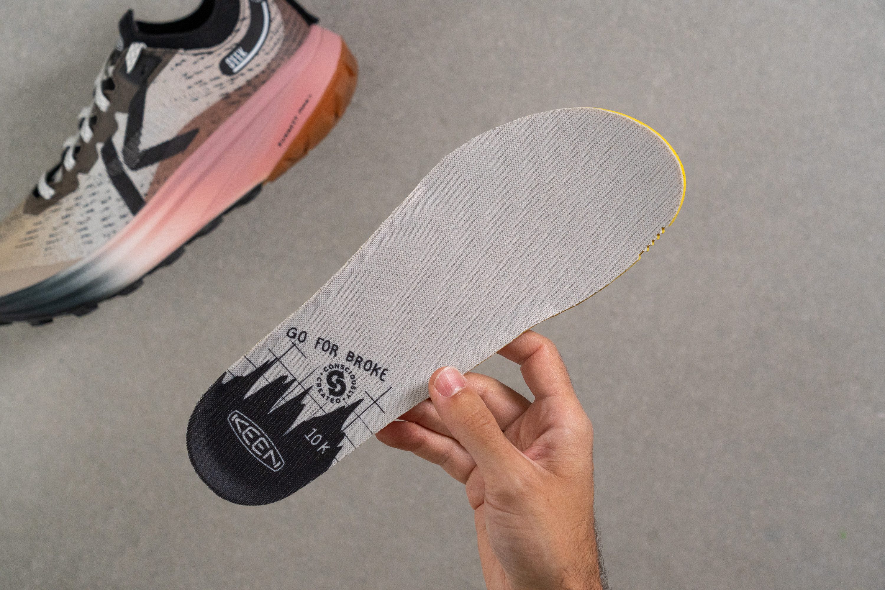 KEEN Seek Removable insole