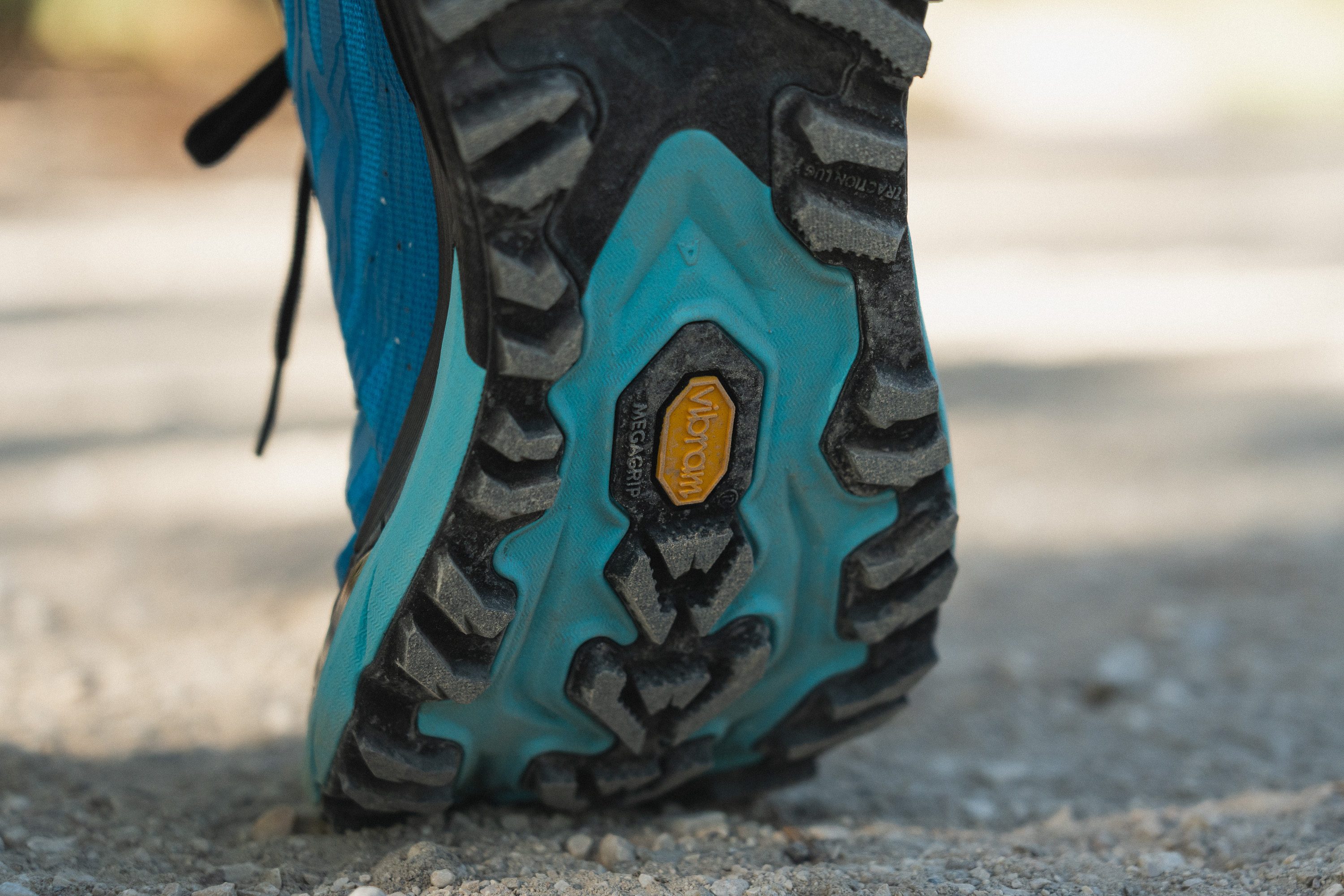 HOKA Mafate 5 blue foam