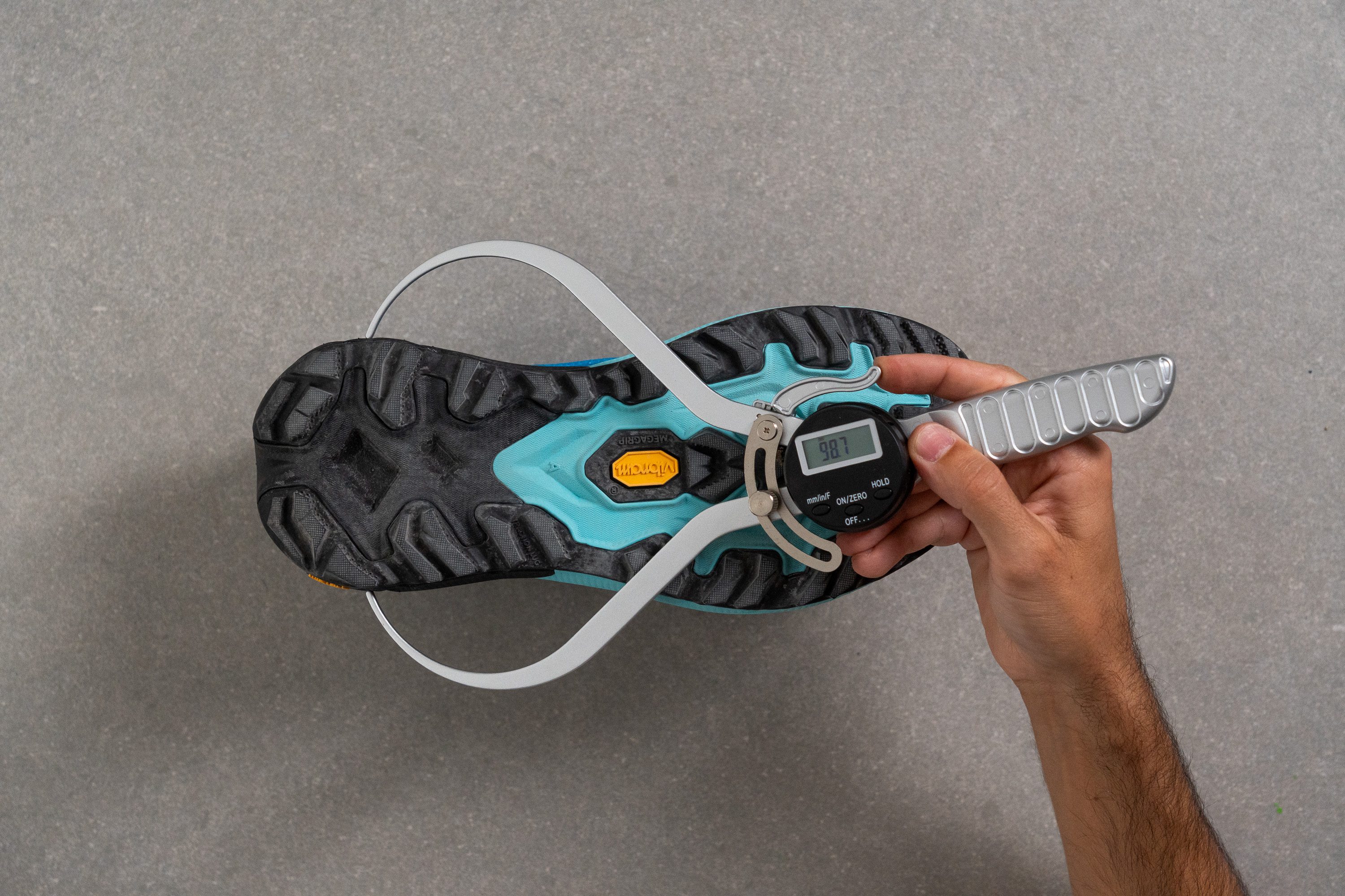 HOKA Mafate 5 Midsole width - heel