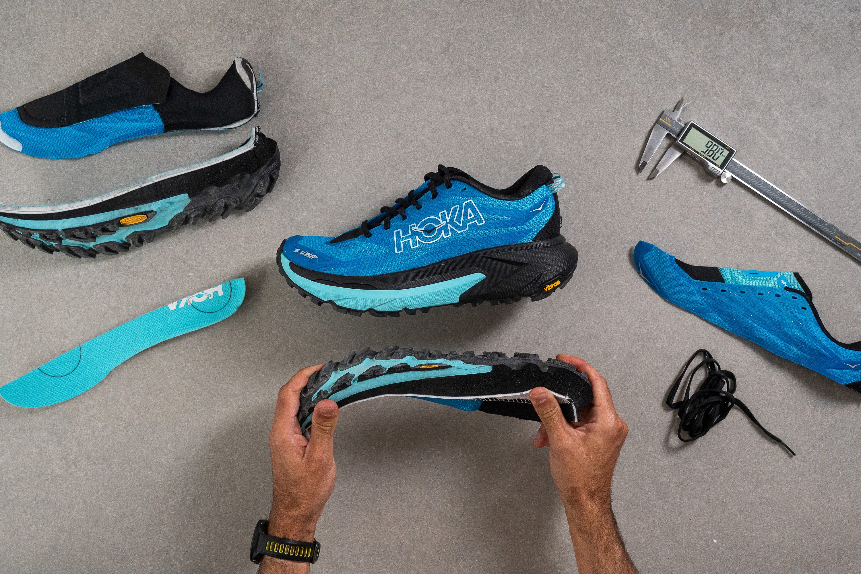 HOKA Mafate 5 parts