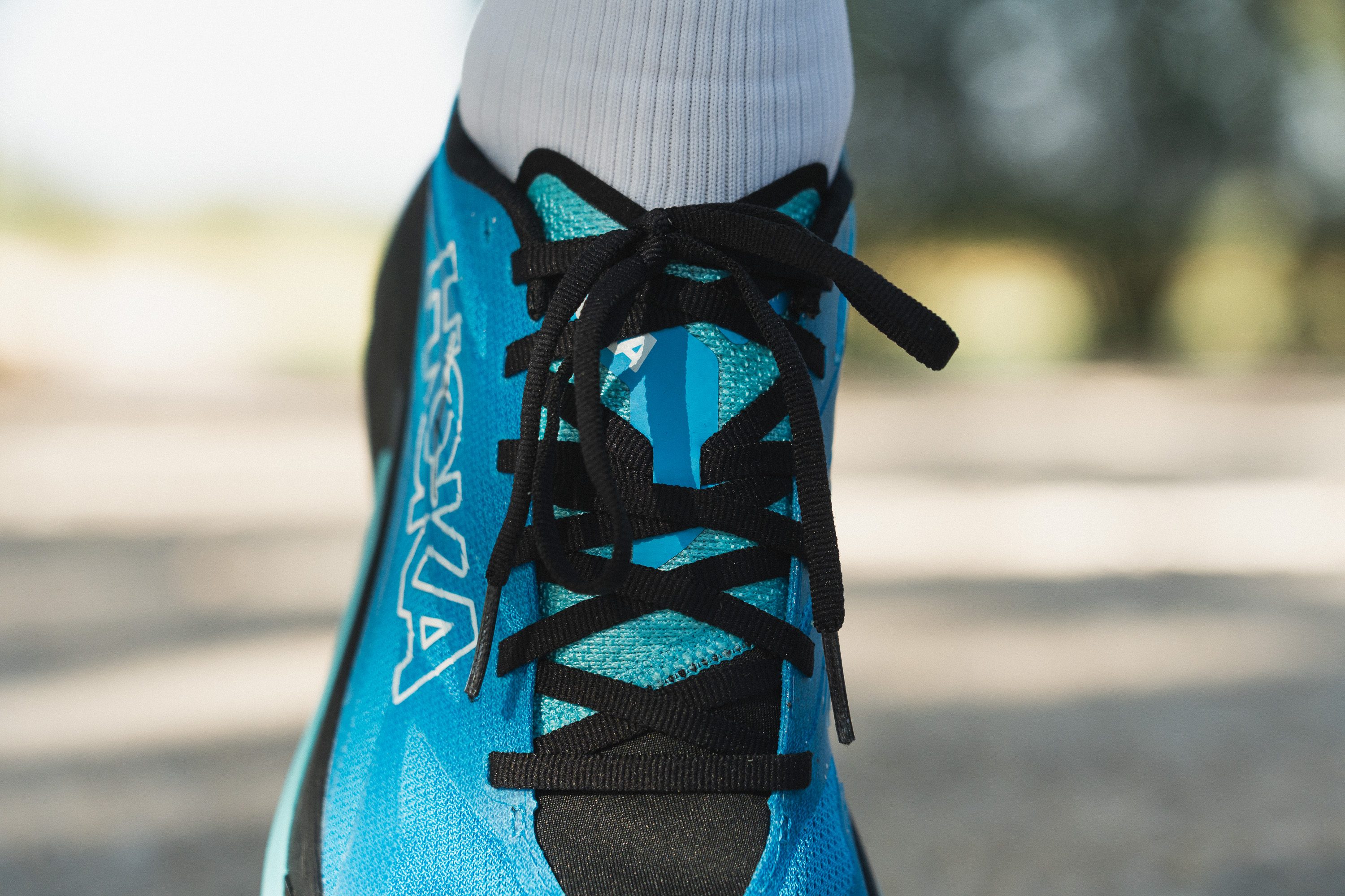 HOKA Mafate 5 short tongue