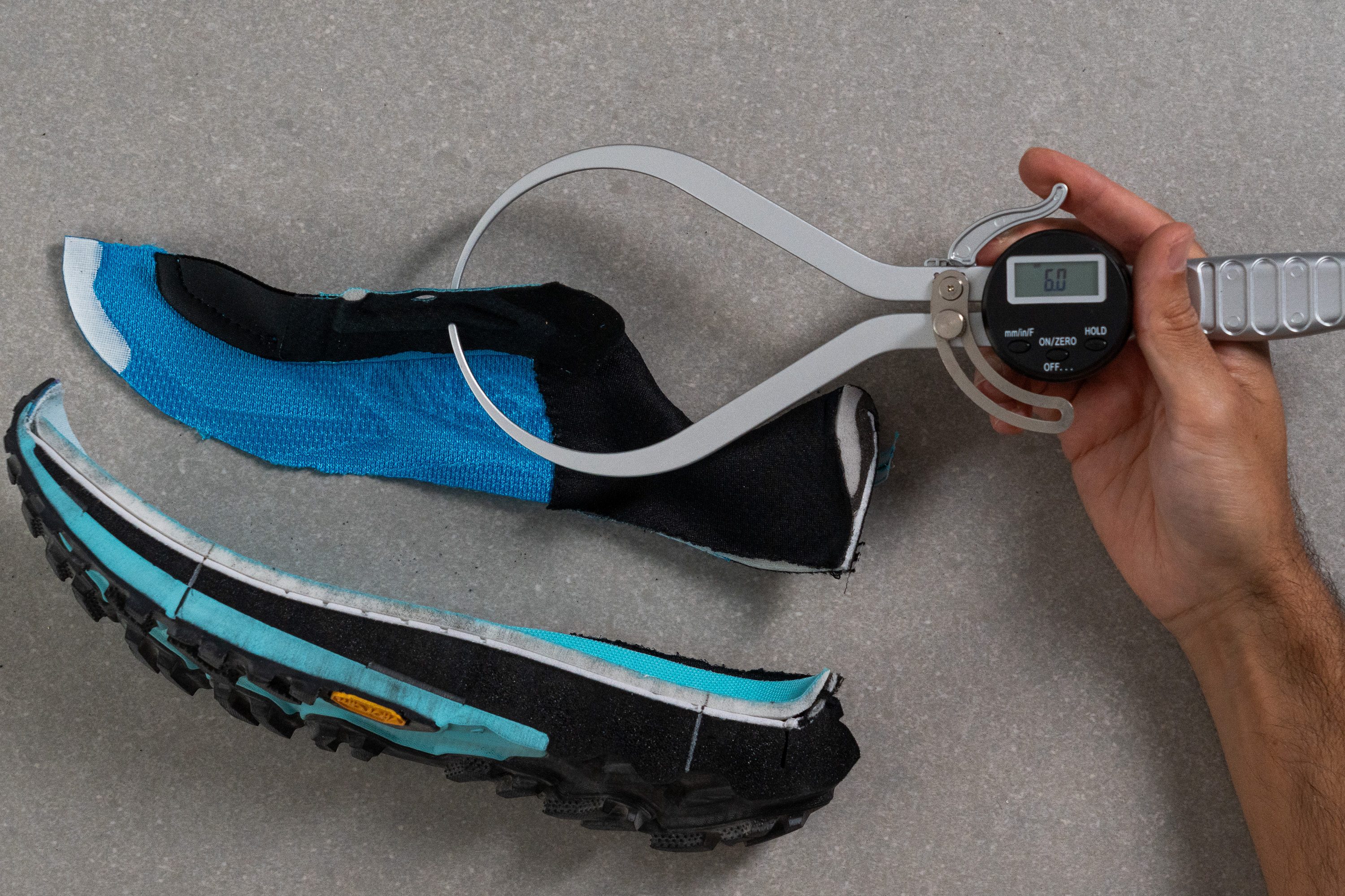 HOKA Mafate 5 Tongue padding