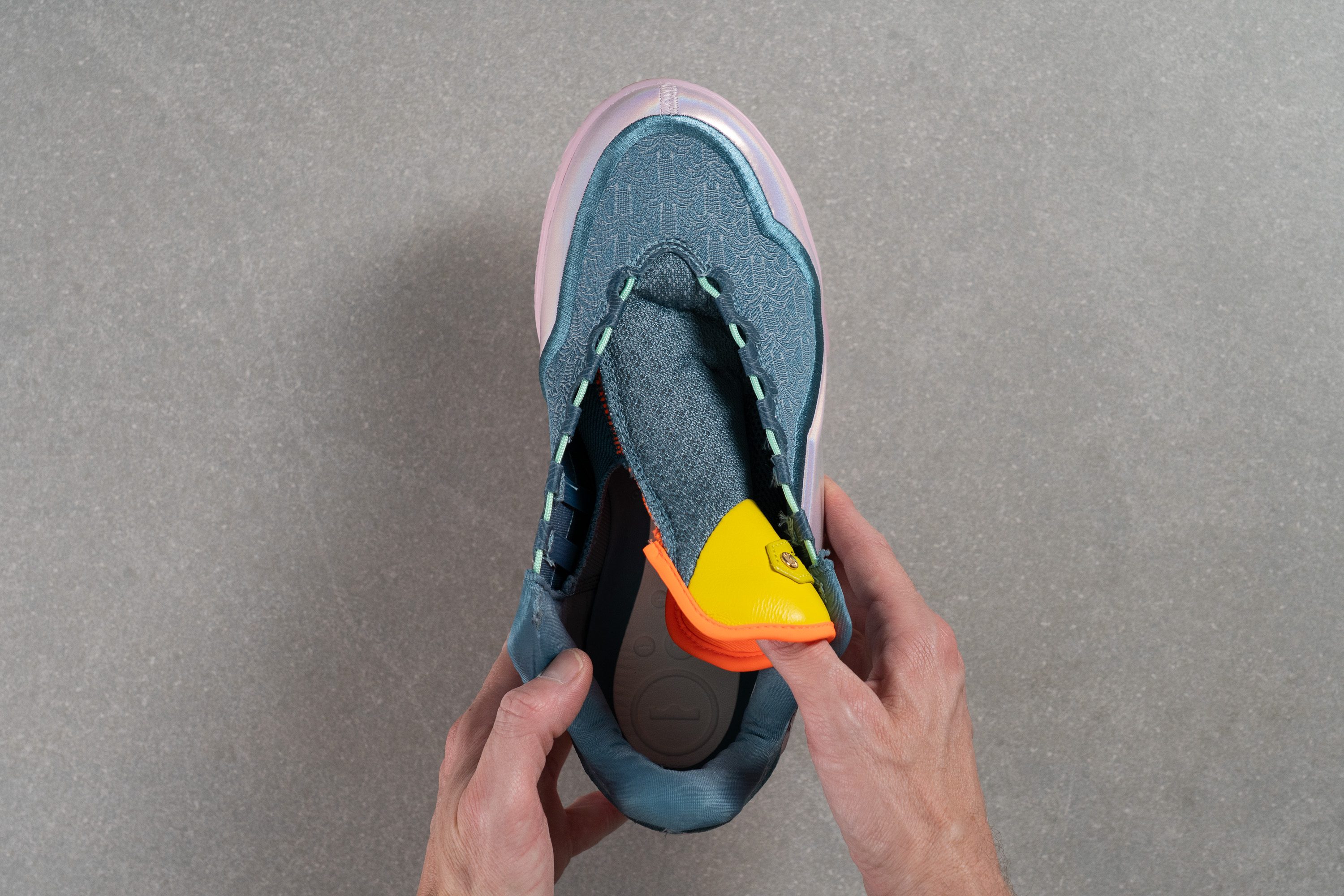 Nike LeBron 23 Tongue: gusset type