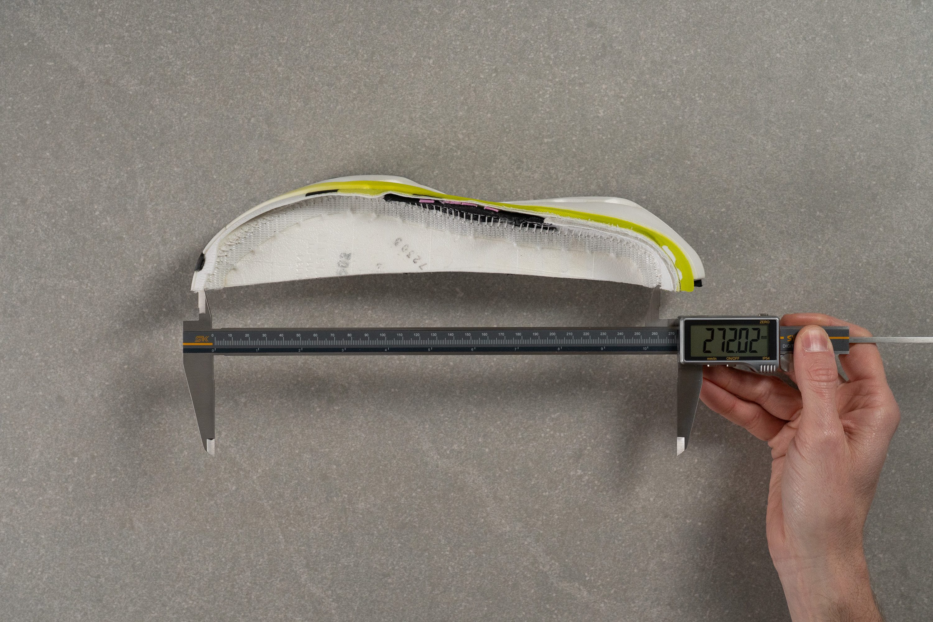 On Cloudboom Max Internal length