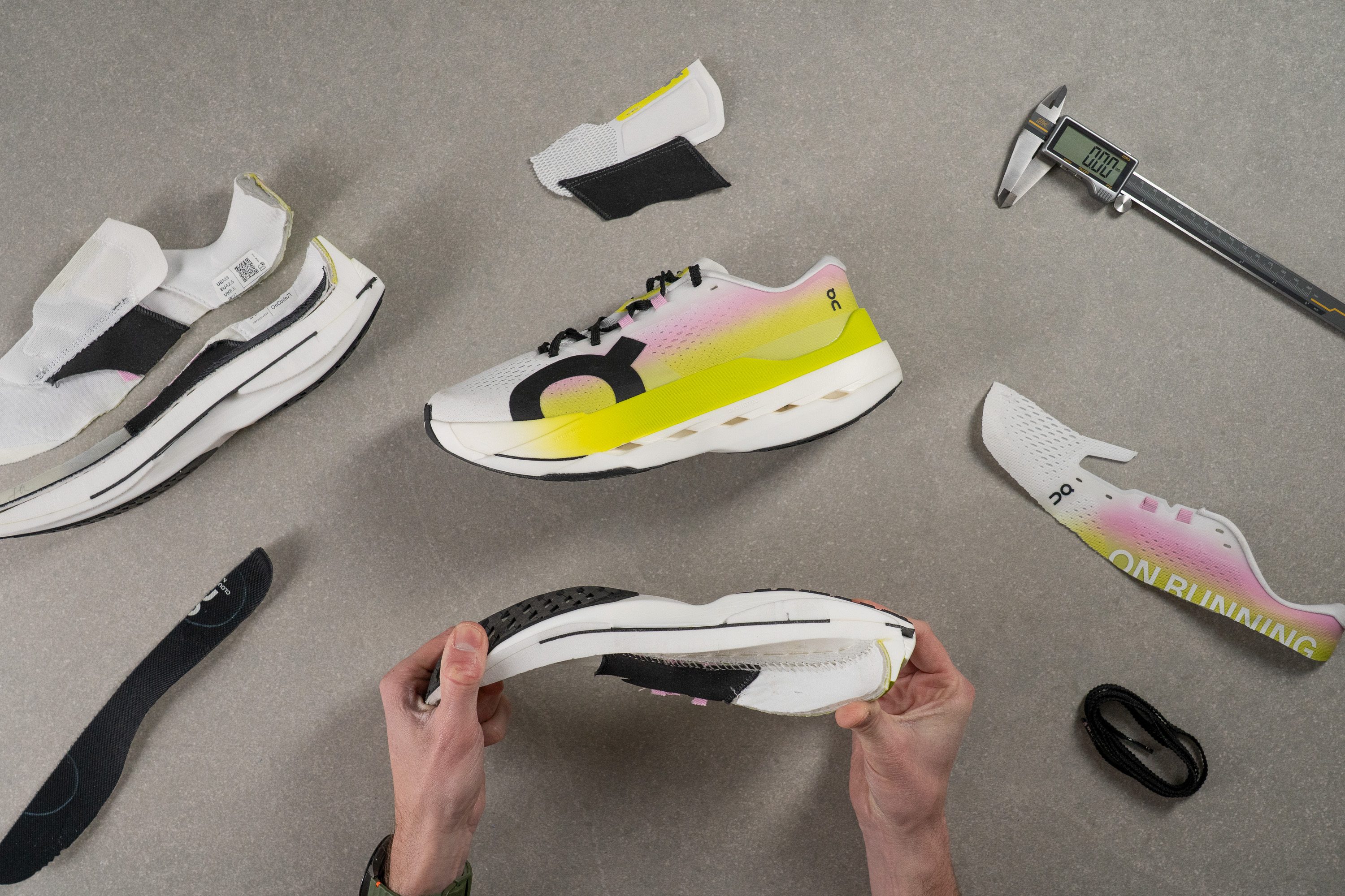 On Cloudboom Max parts