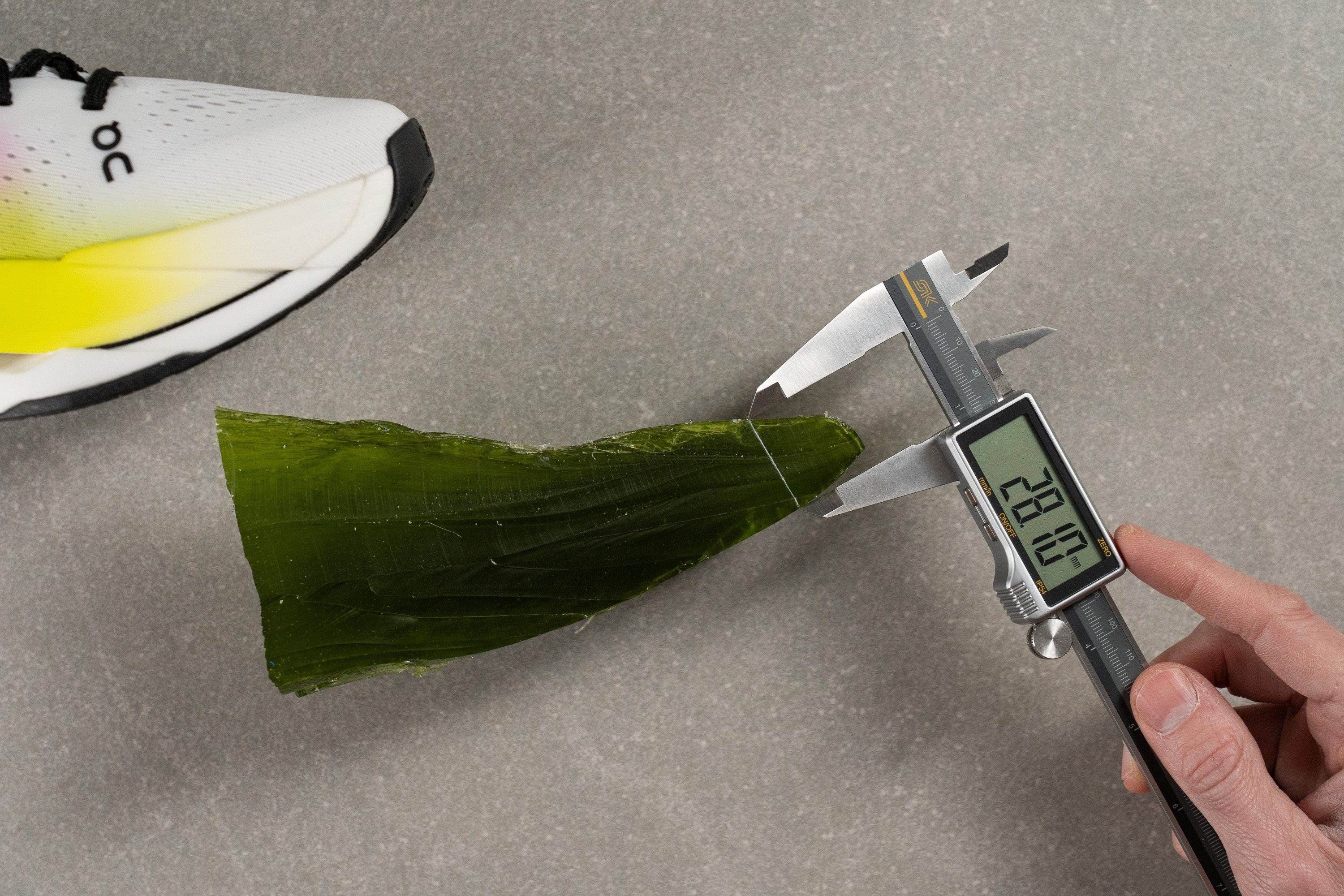 On Cloudboom Max Toebox height