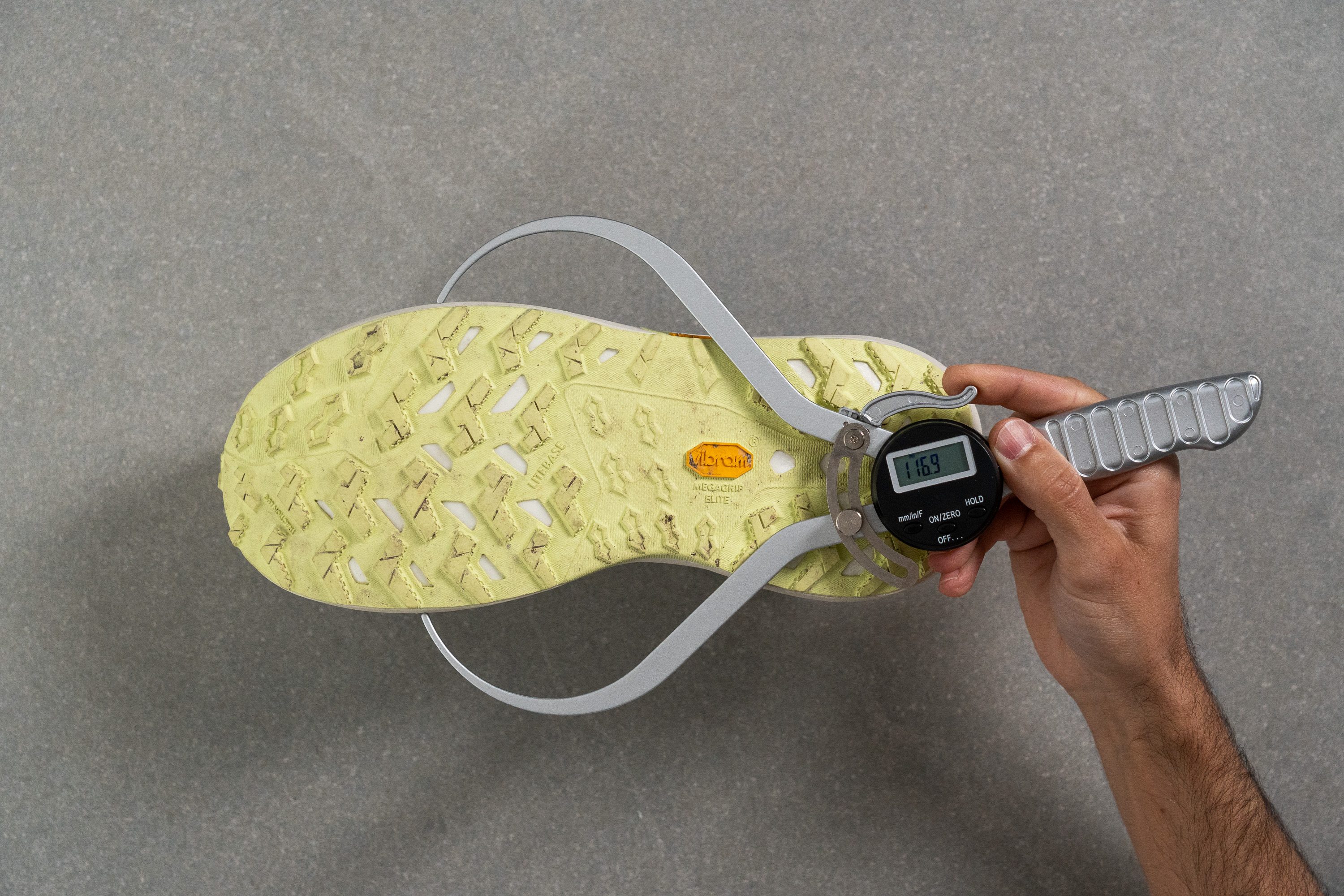 Brooks Cascadia Elite Midsole width - forefoot