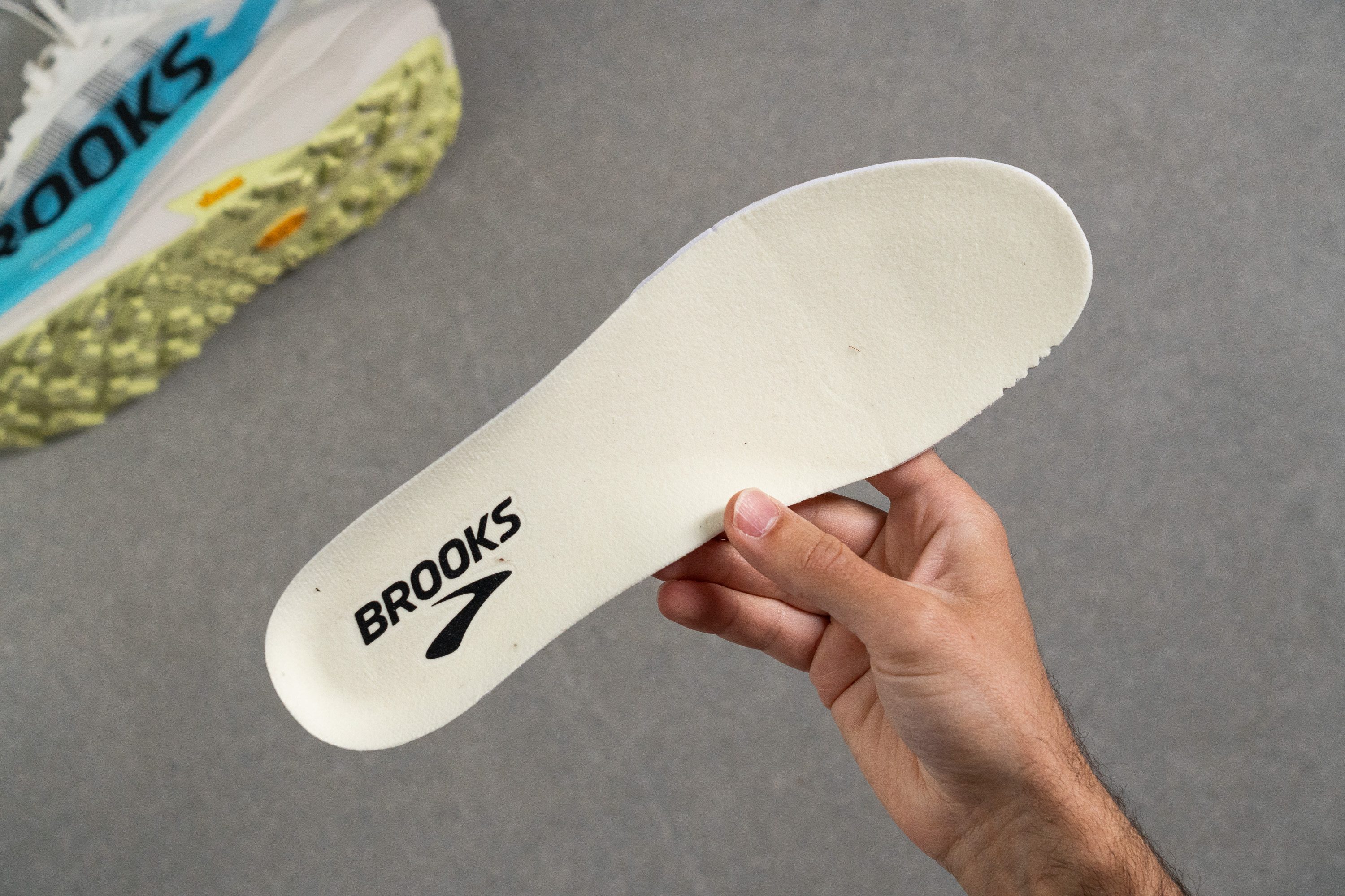 Brooks Cascadia Elite Removable insole