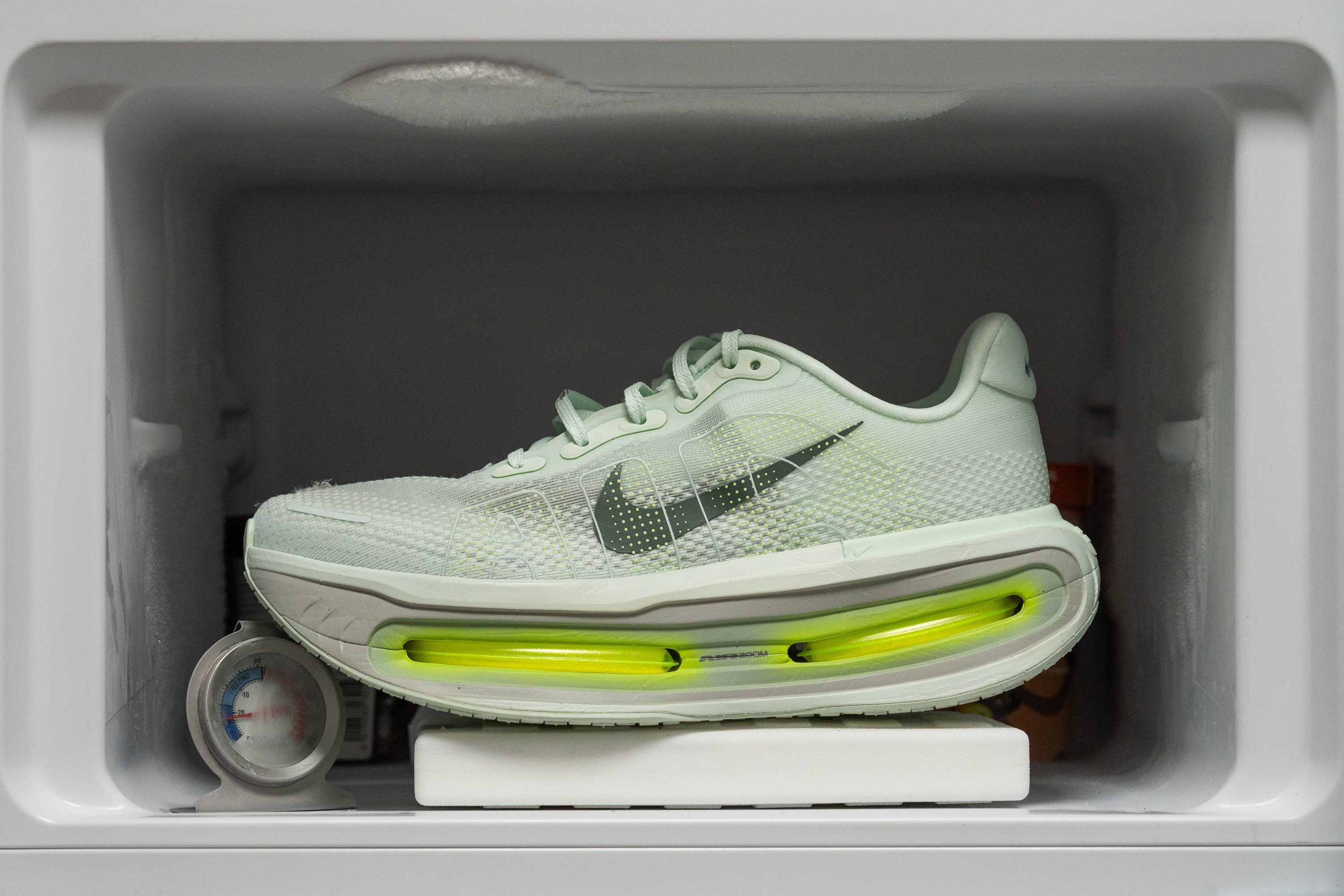 Nike Vomero Premium Midsole softness in cold (%)