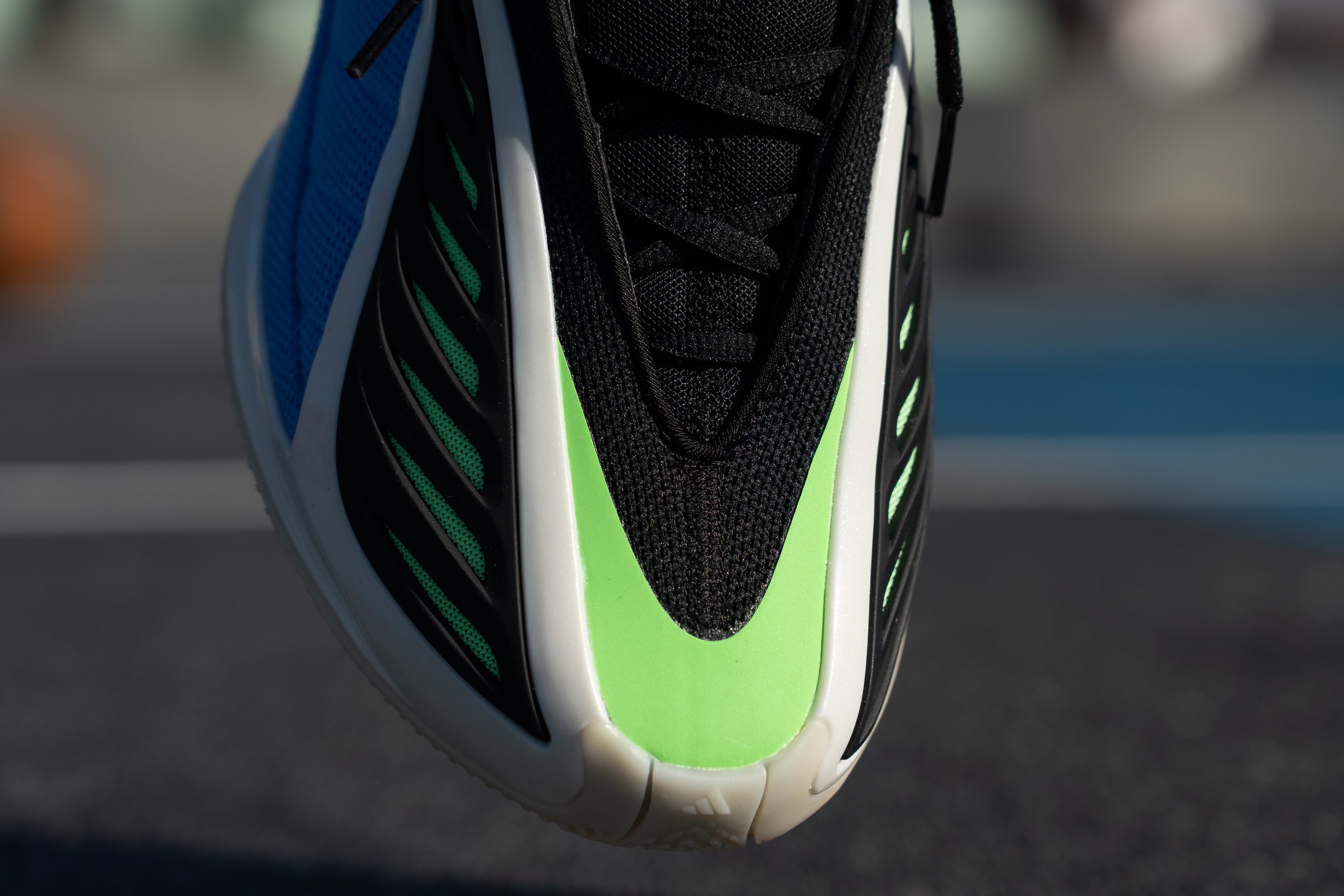 Adidas Anthony Edwards 2 rubber overlays