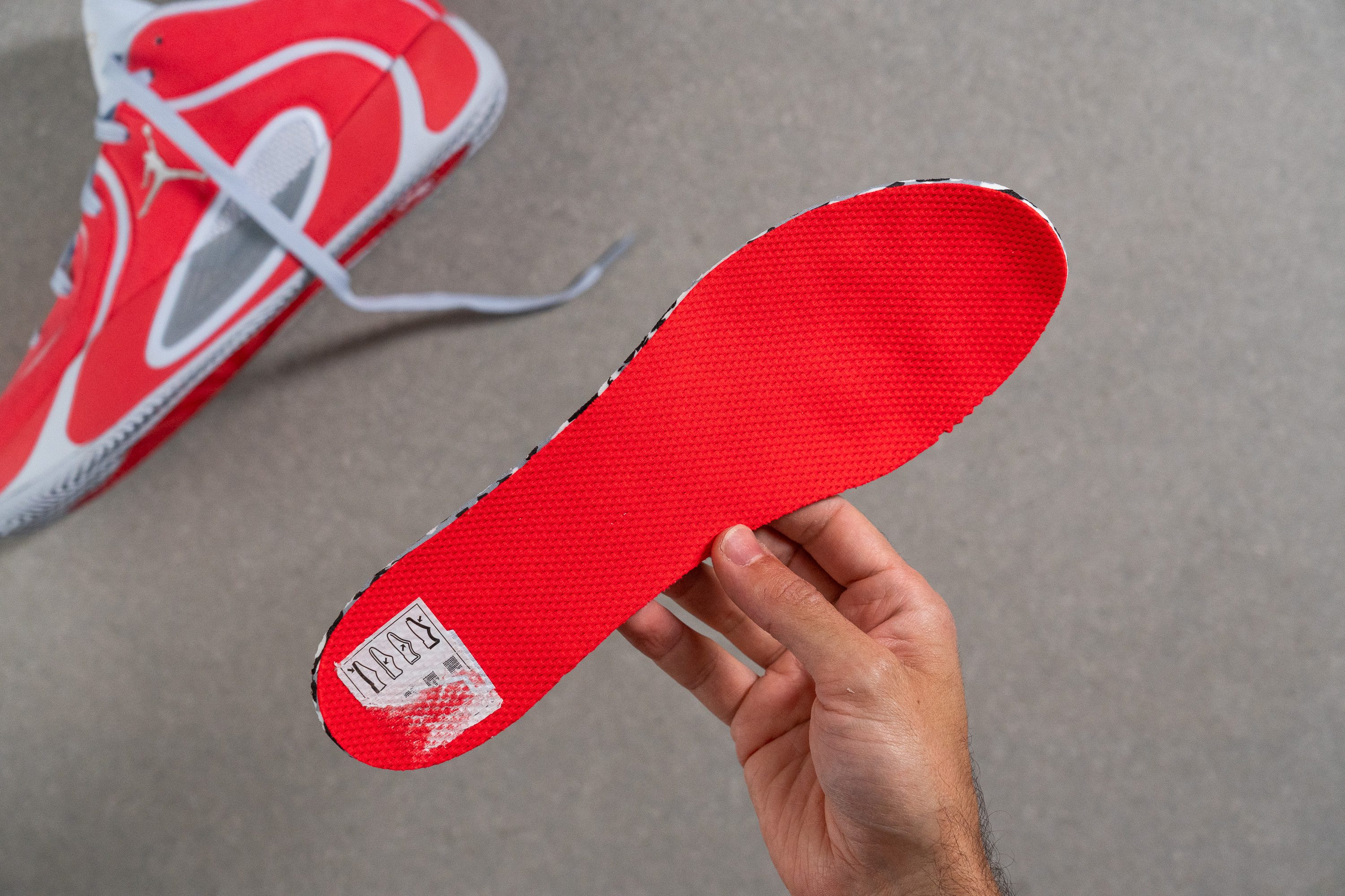 Jordan Tatum 4 Removable insole