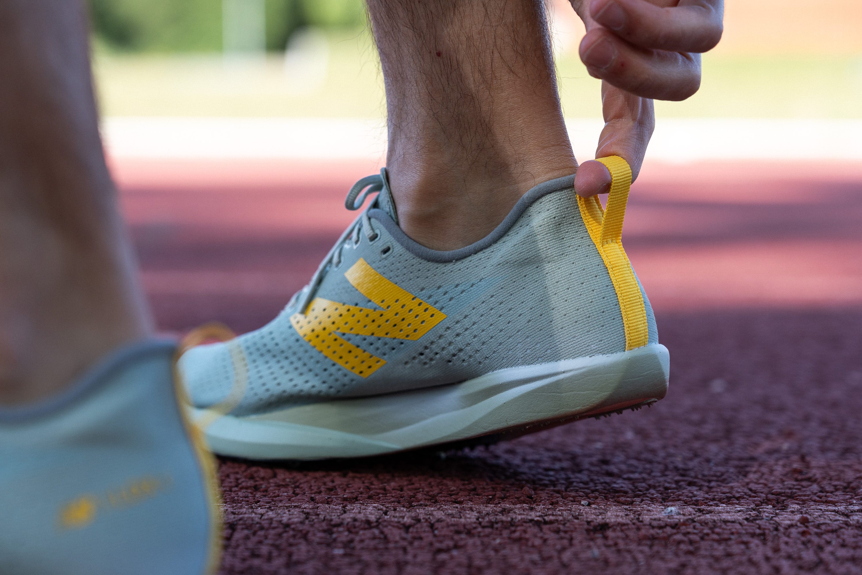 New Balance FuelCell SuperComp LD-X v3 Heel tab