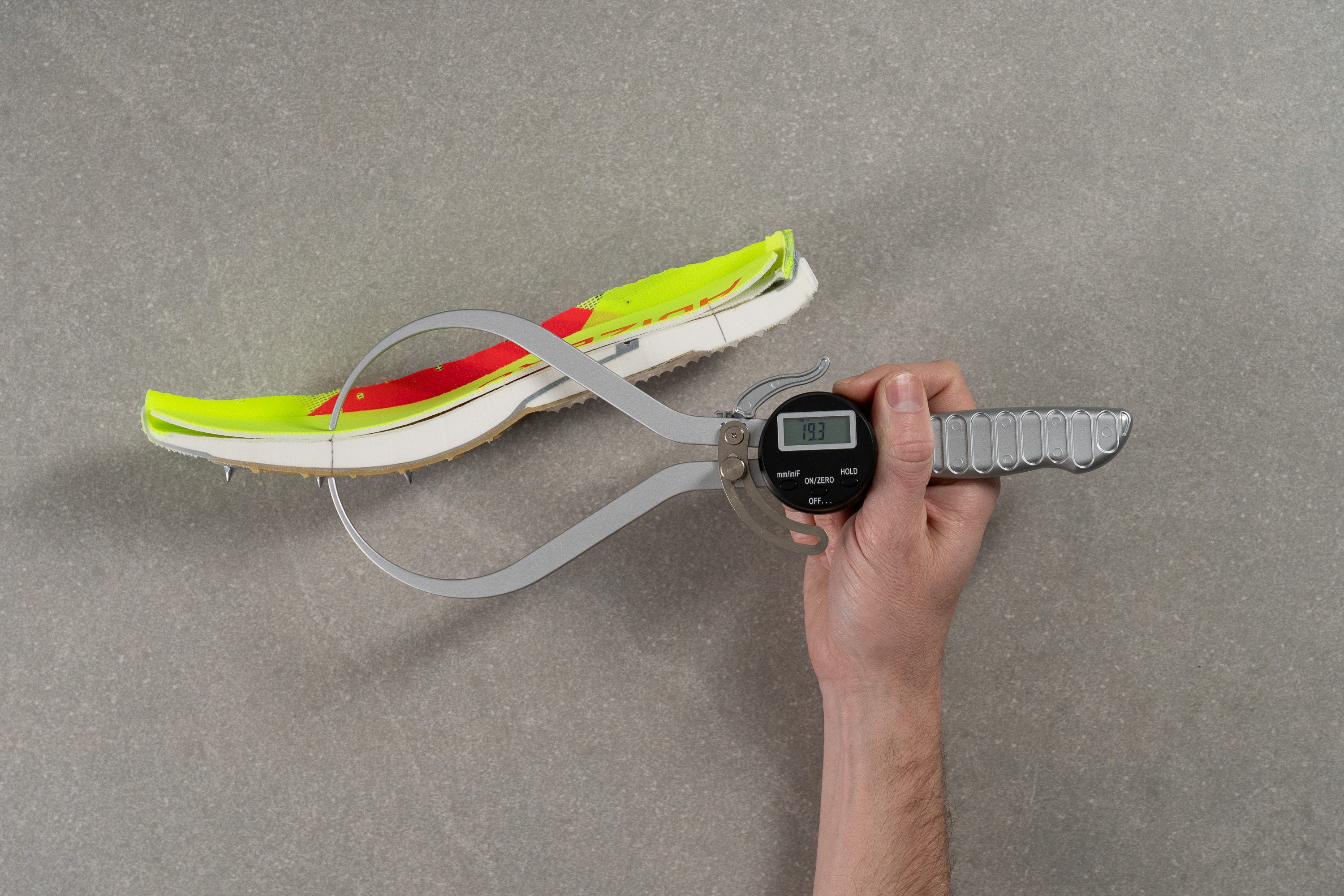 Adidas Adizero Avanti XC Forefoot stack