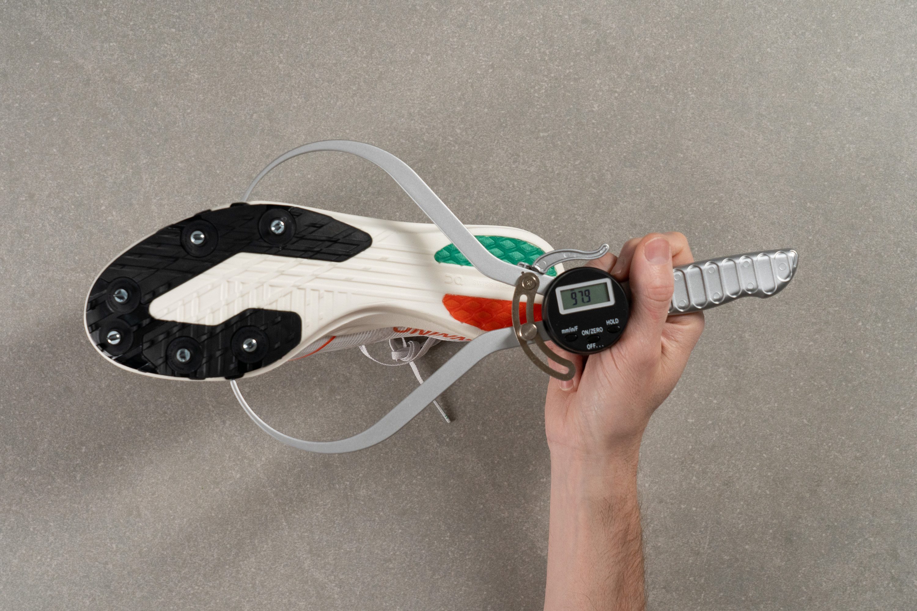 On Cloudspike XC Midsole width - forefoot